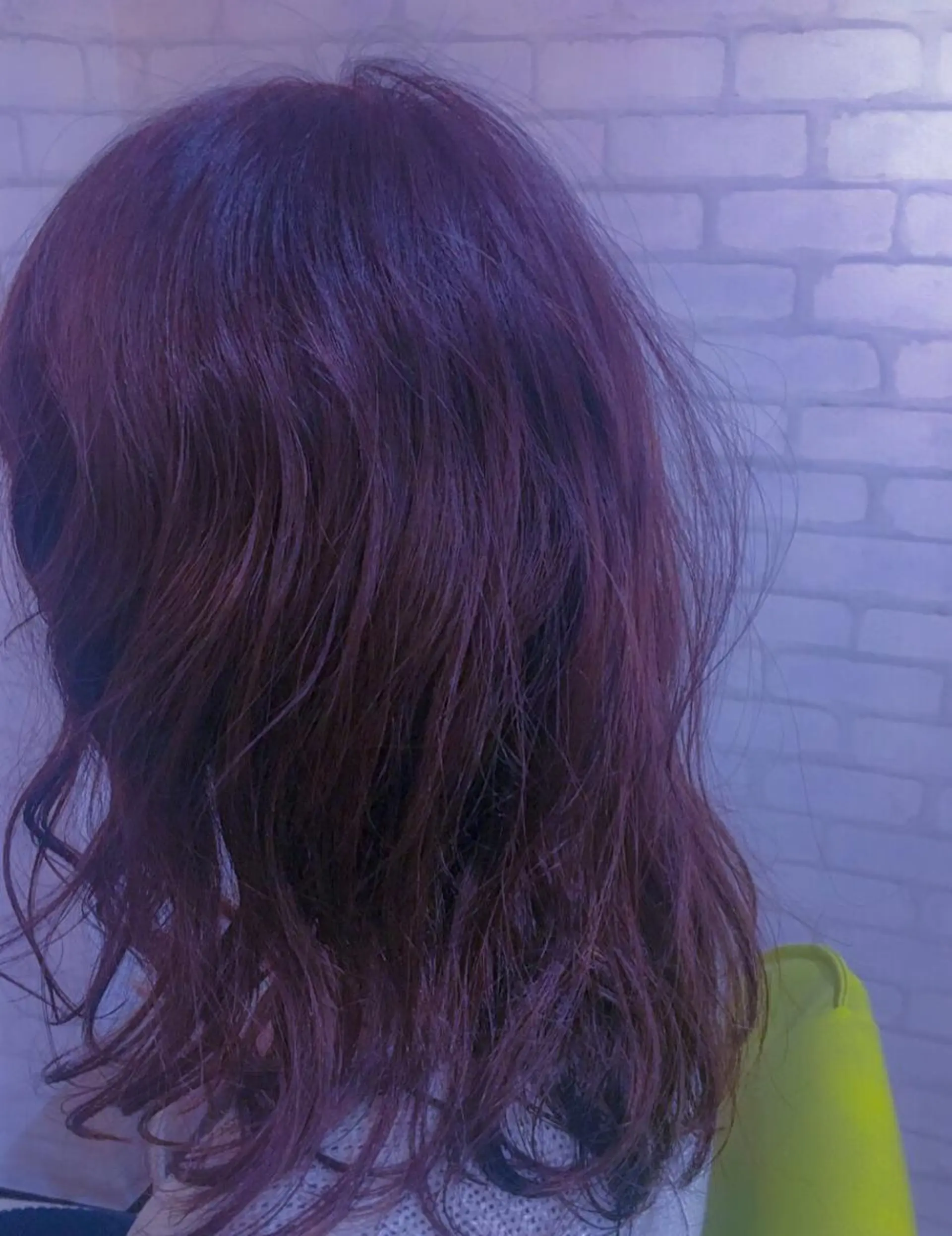 セミロング カラー パーマ ブリーチ ブリーチなしカラー Kimura Shinyaのヘアスタイル