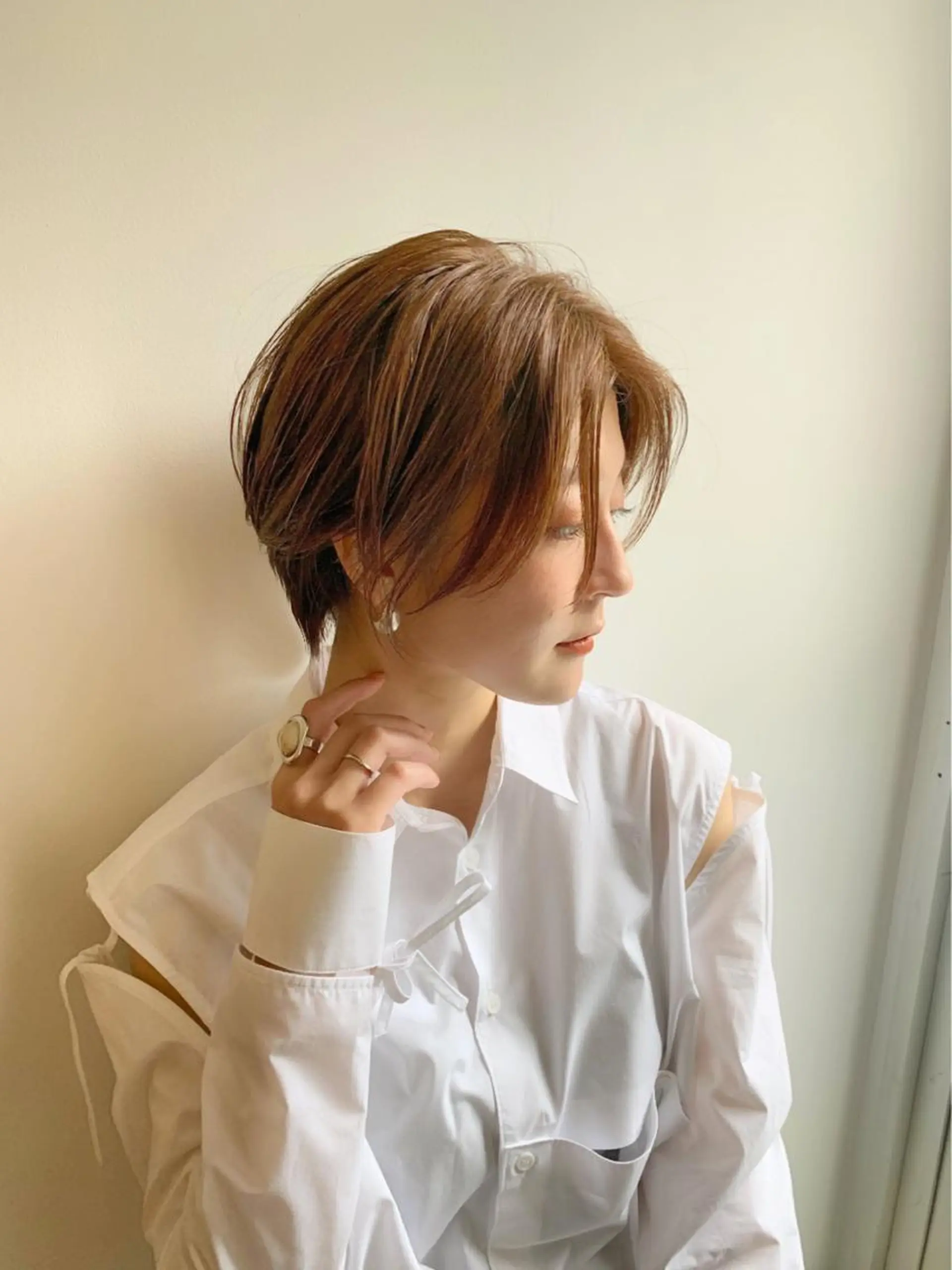 ショート 新宿/髪質改善 /透け感/Sotaのヘアスタイル