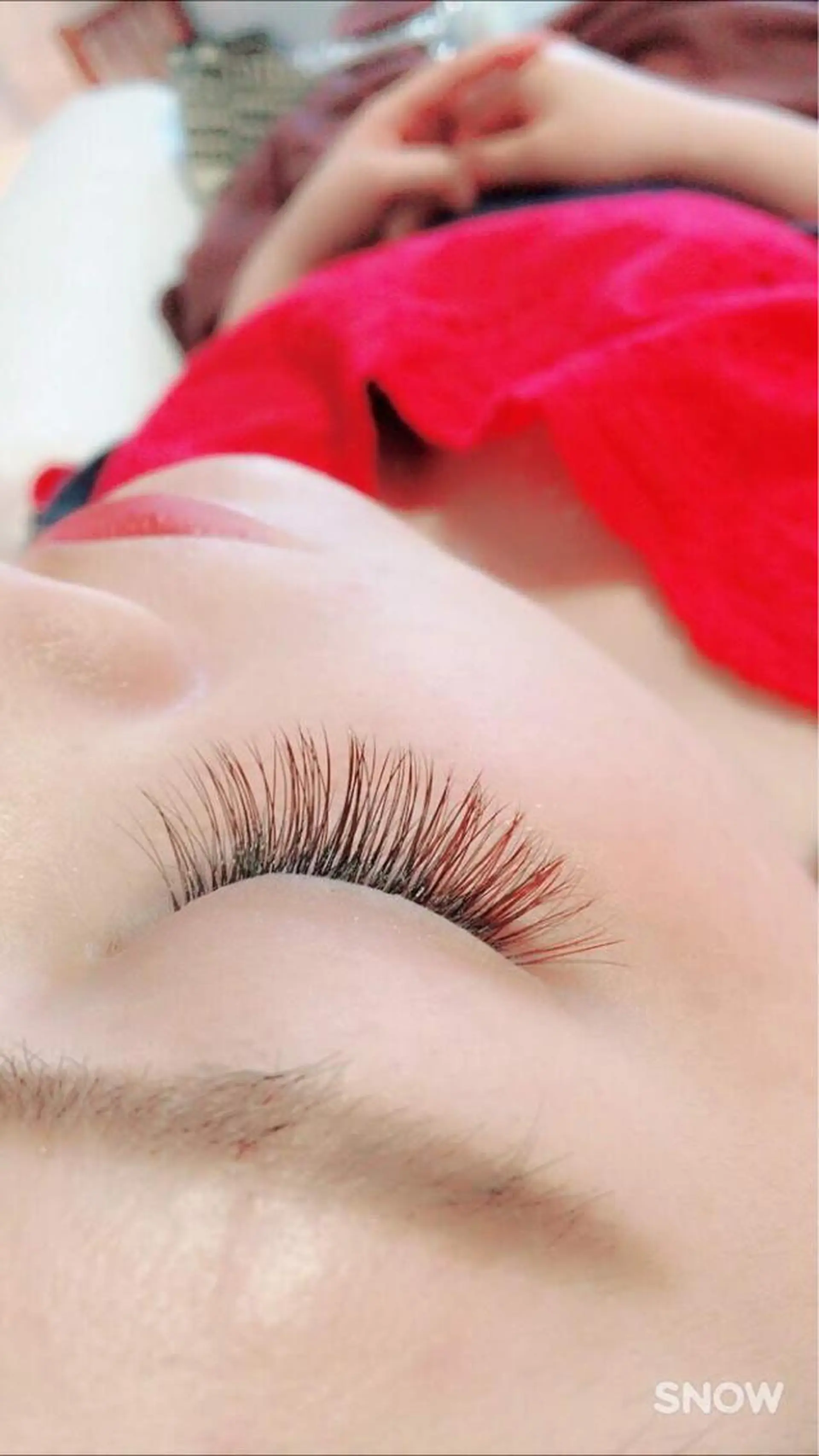 マツエク・マツパ カラーマツエク 一重×まつ毛パーマ cocolush 神楽坂のマツエク・マツパデザイン