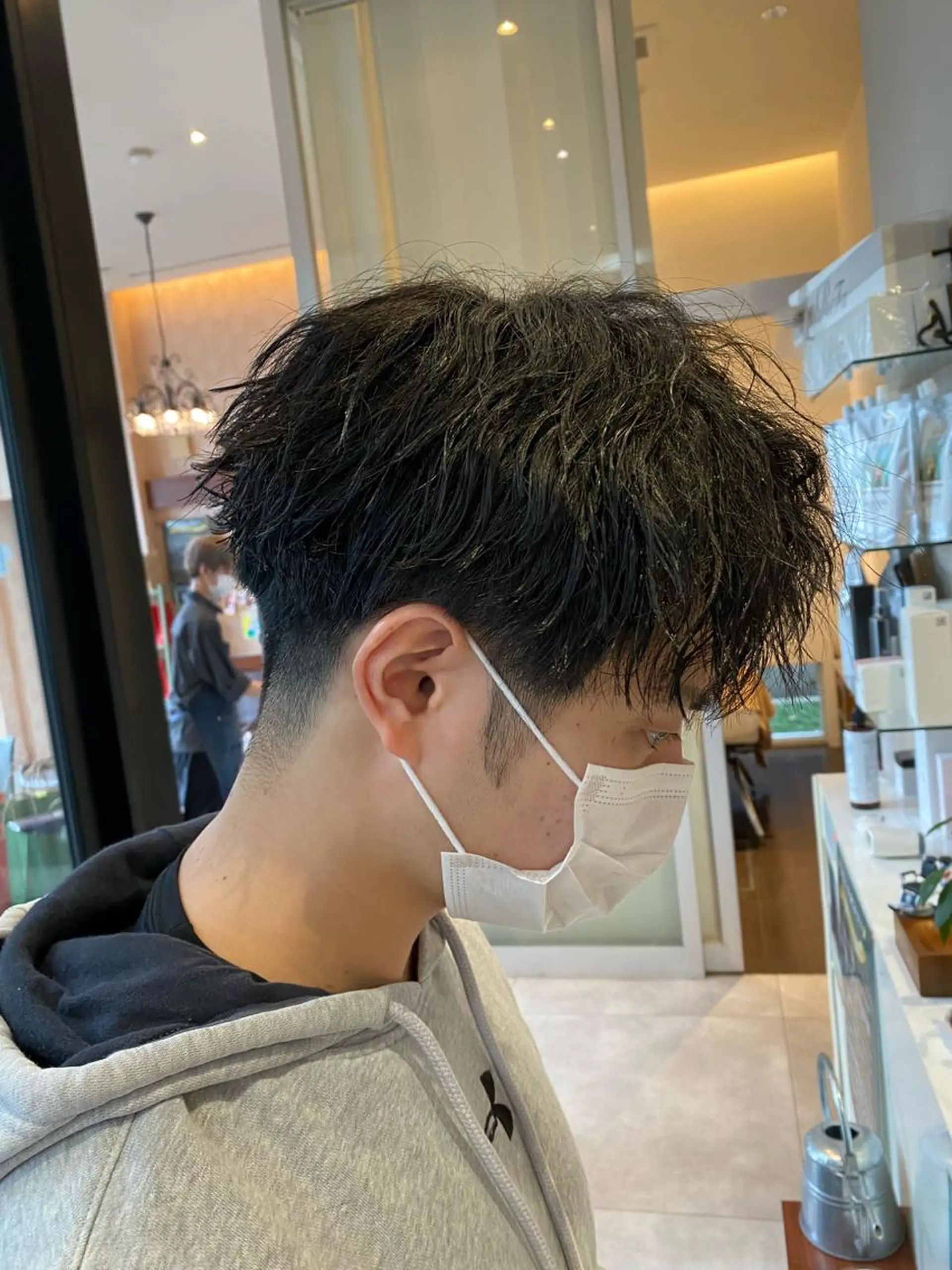 パーマ メンズ 松林 大暉のヘアスタイル