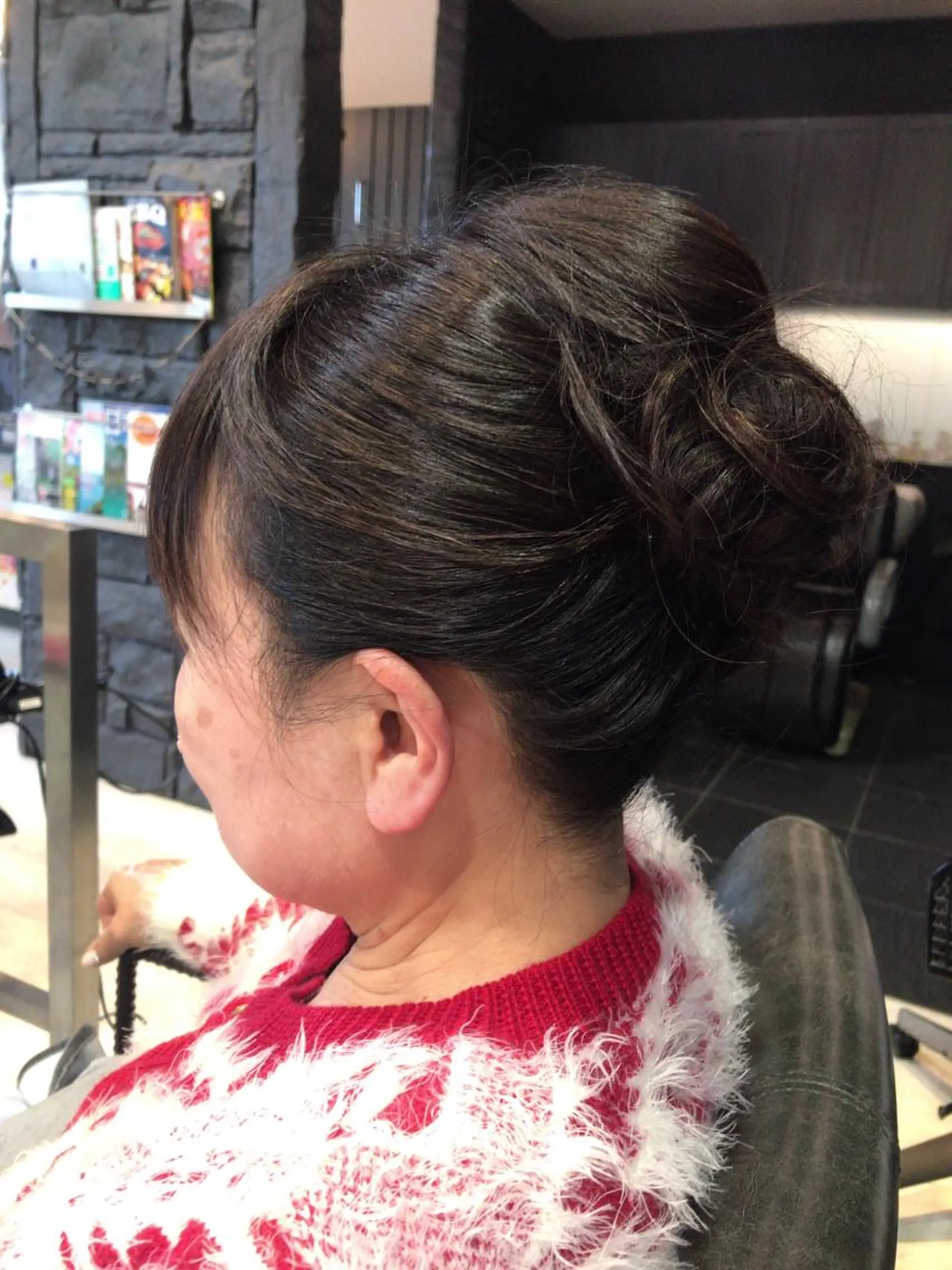 ヘアアレンジ 着物ヘア 水原 恵莉香のヘアスタイル