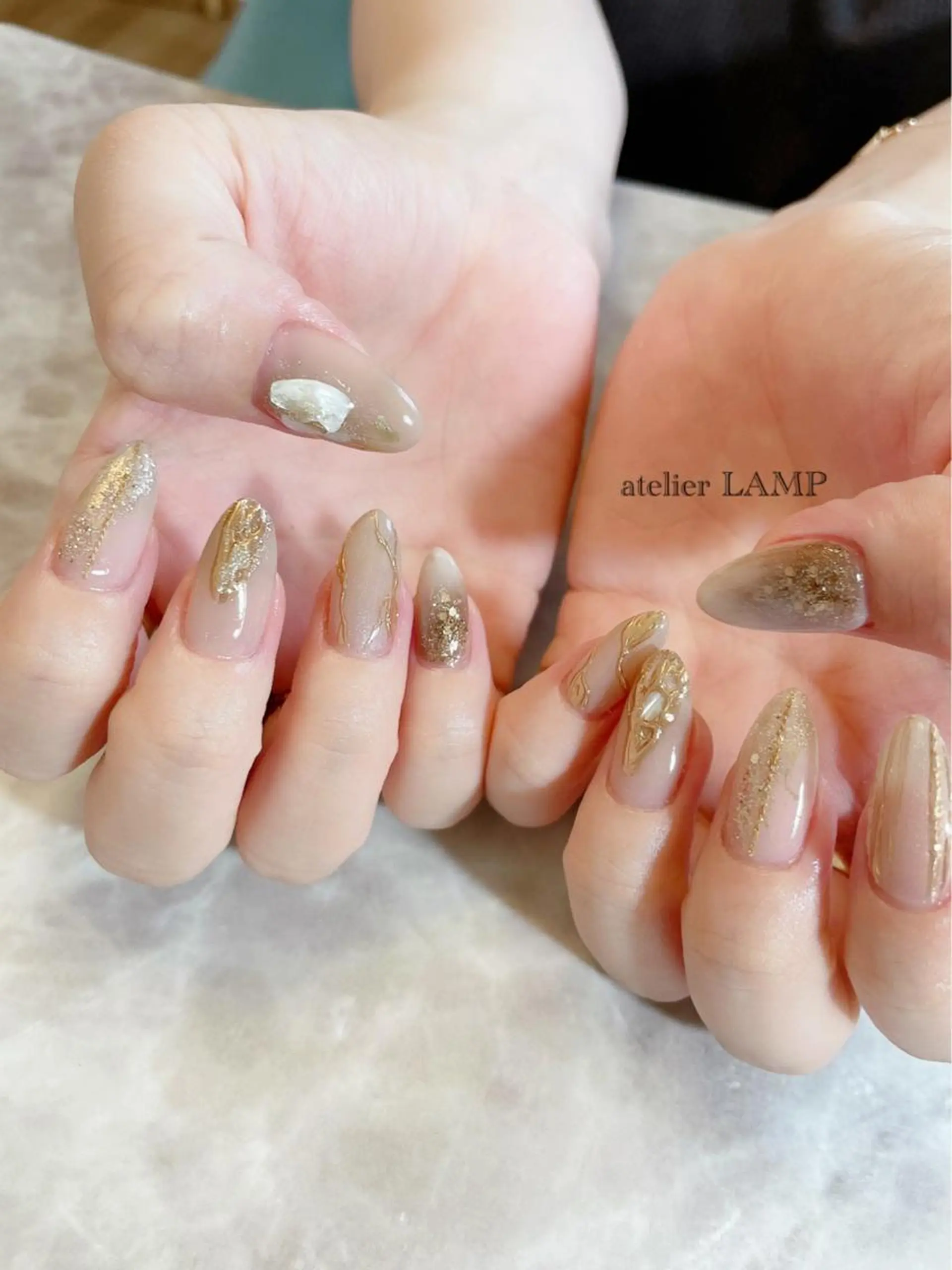 ネイル アートネイル ニュアンスネイル NANA no artのネイルデザイン