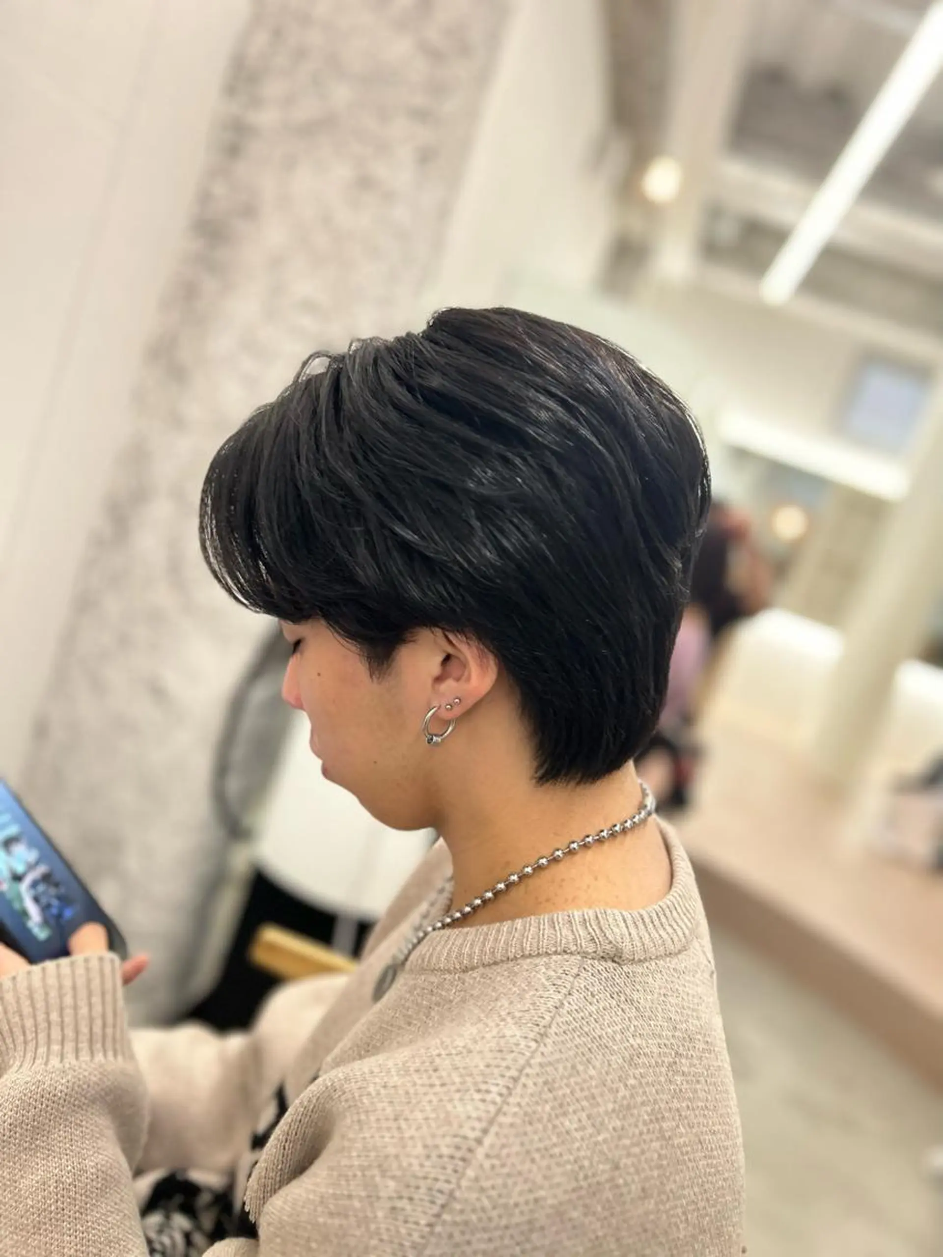 ショート カット ヘアカラー トリートメント 名古屋/久屋大通 /不破新のヘアスタイル