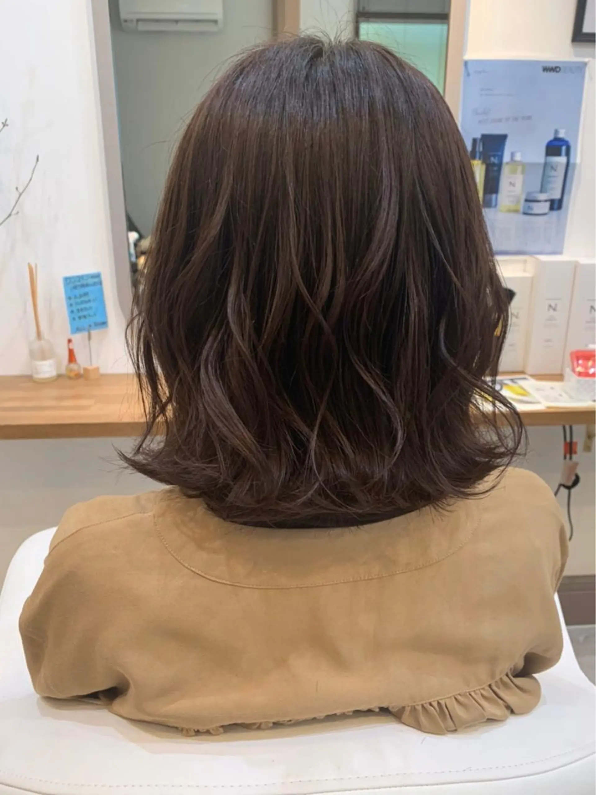 ミディアム パーマ ALLURE hair&esteの眉毛・アイブロウイメージ