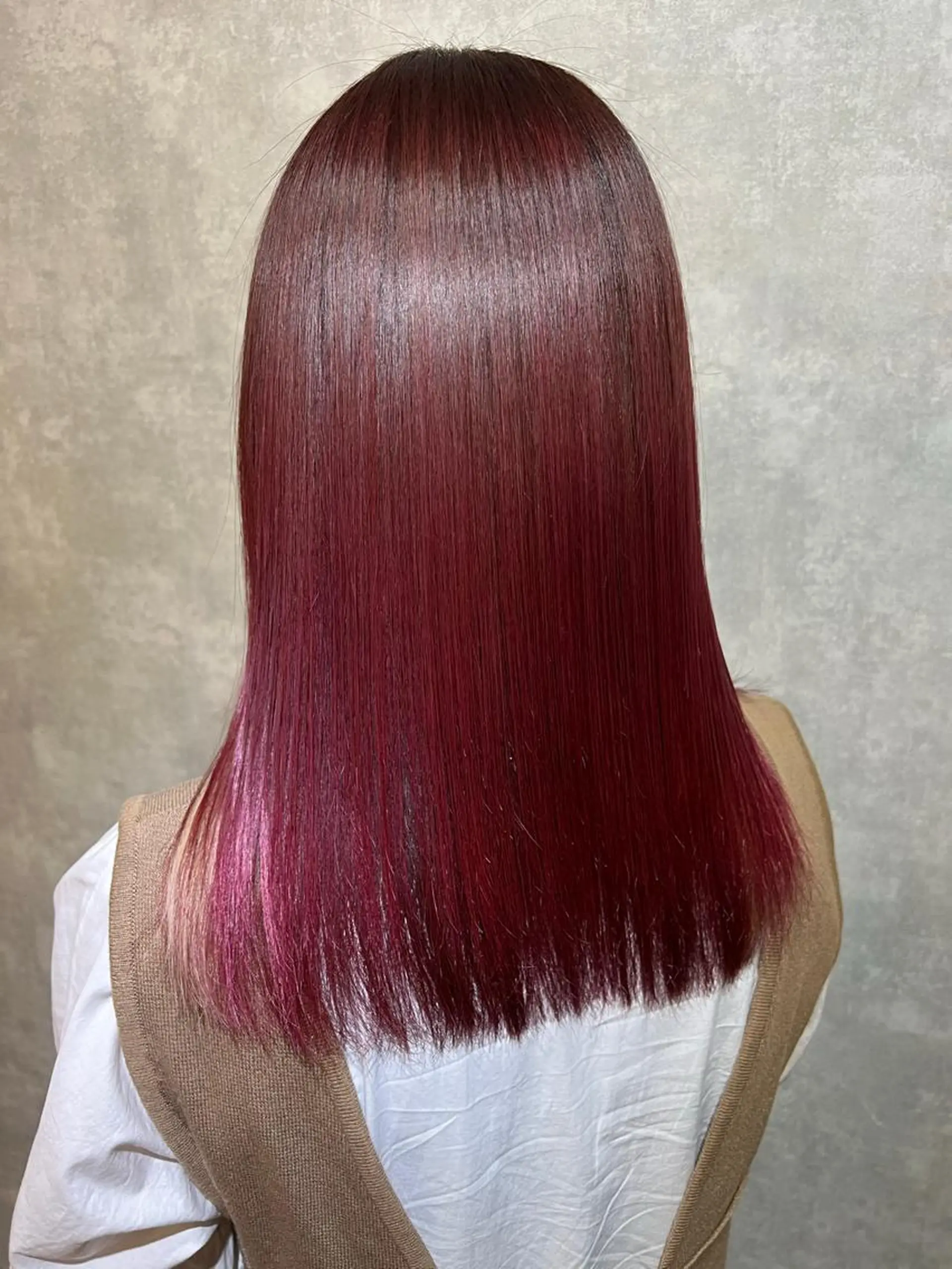 カラー 西谷 勇志のヘアスタイル