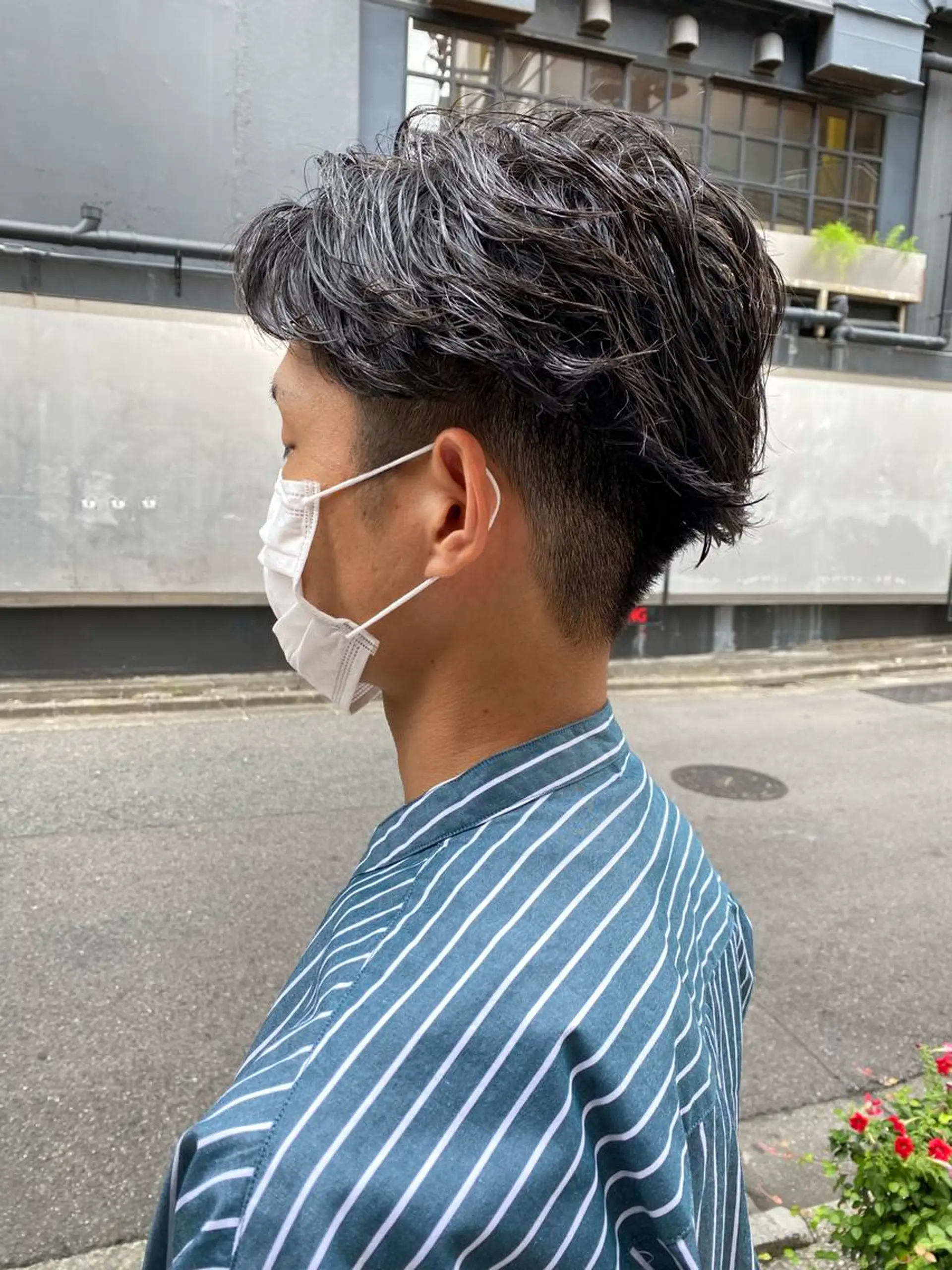 ショート 🔥コテ巻き風 ボブパーマ🔥のヘアスタイル