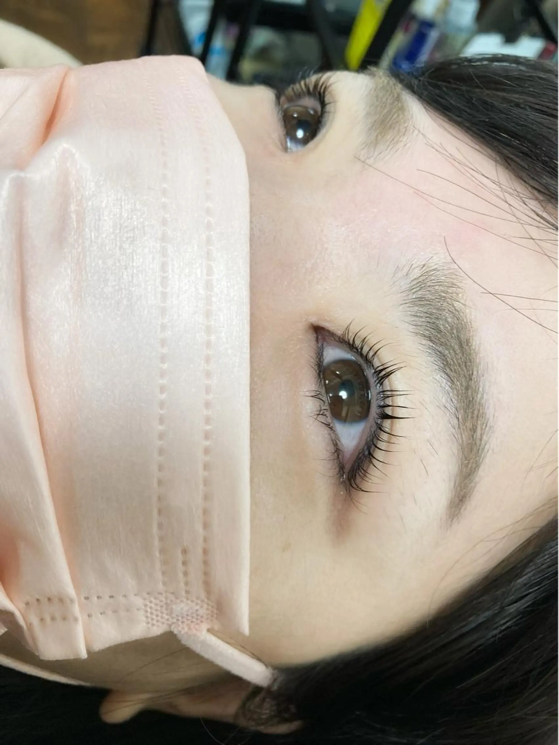 マツエク・マツパ 一重×まつ毛パーマ OVER  SEAオーバーシー所属・森 陽子のマツエク・マツパデザイン