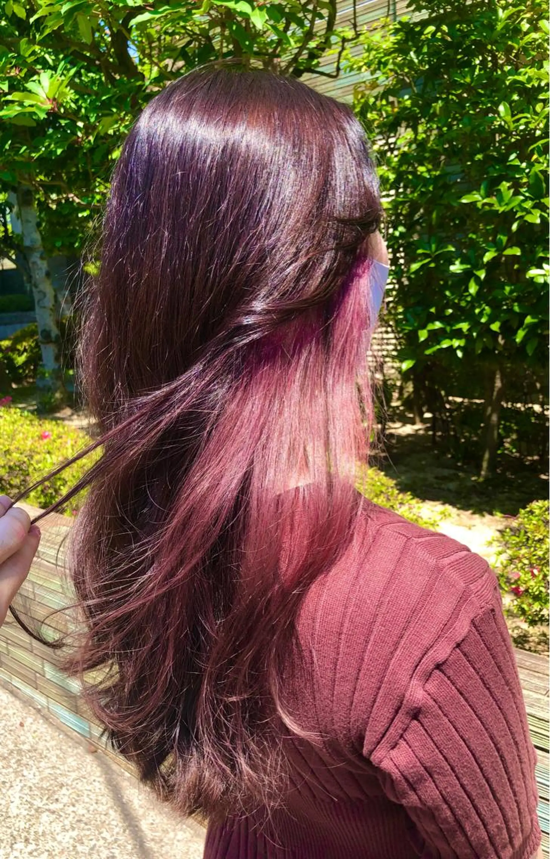 ロング カラー ラベンダーカラー ラベンダーピンク ピンクカラー ヘアカラー 透明感カラー/ ブリーチ無し/RYOのヘアスタイル