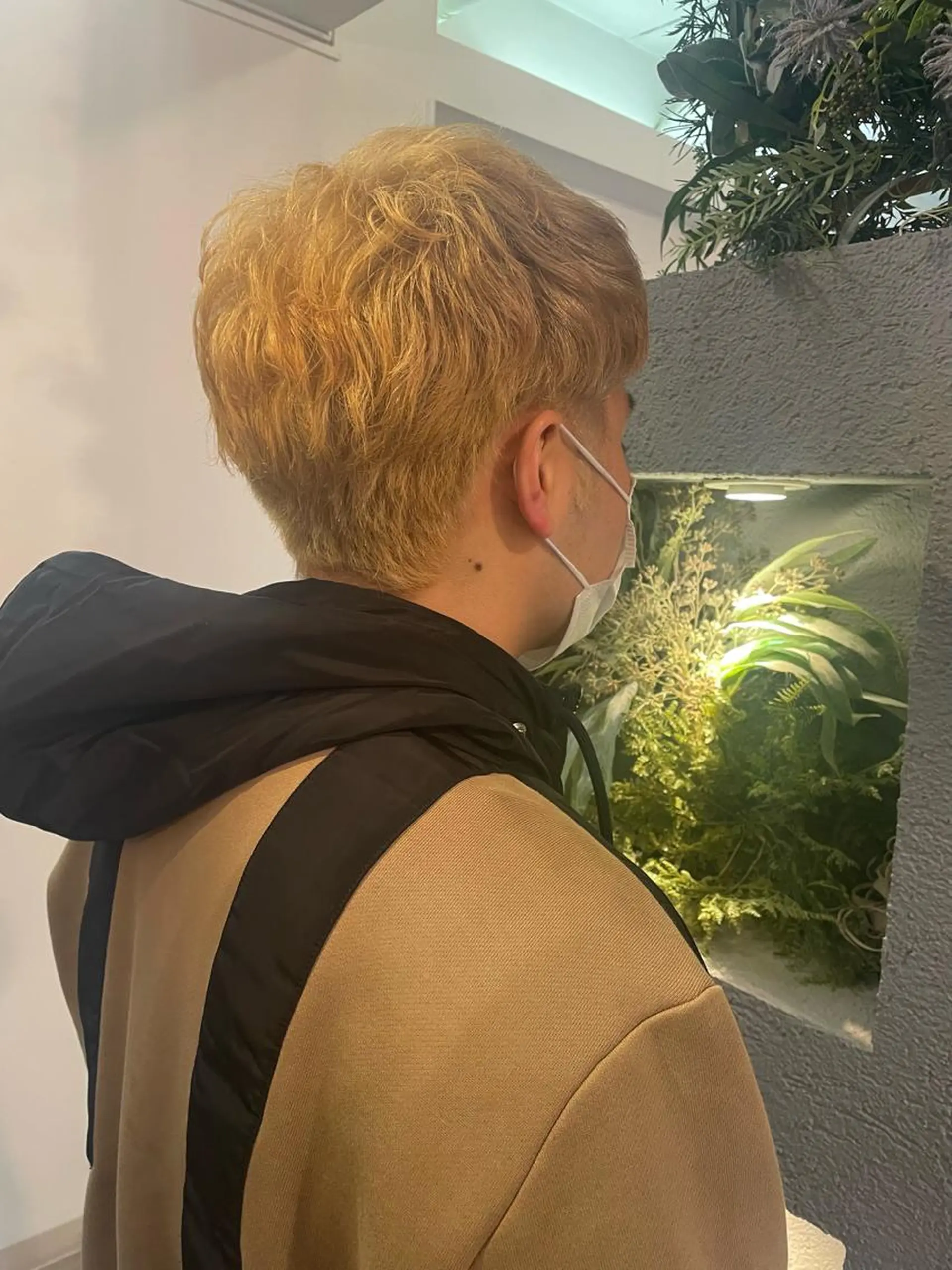 カラー メンズ 抜きっぱなしブロンド ブリーチ／ヘアセット 🪞🌙minamiのヘアスタイル