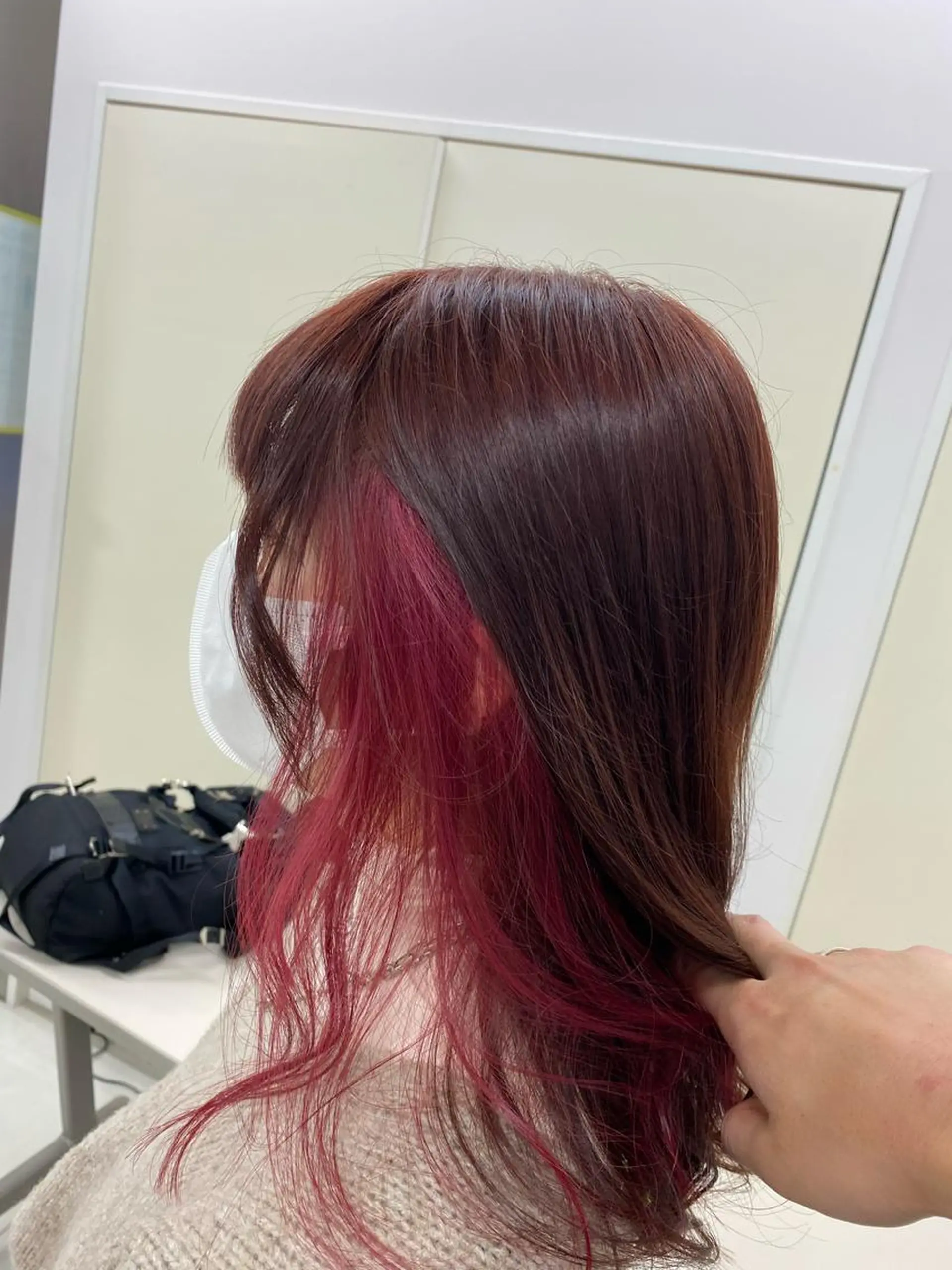 ミディアム カラー 田島 泰雅のヘアスタイル