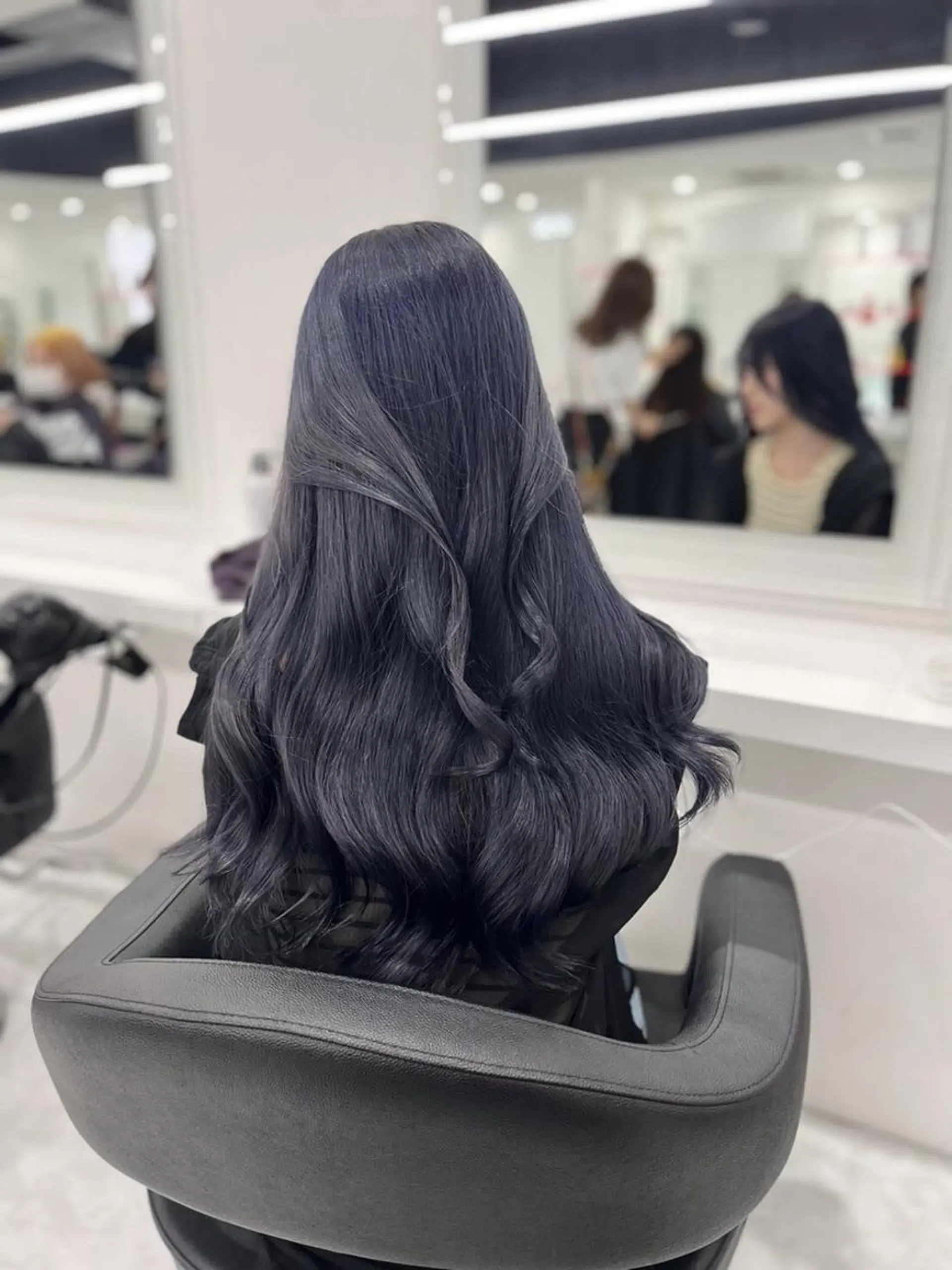 カラー ❄️冬の暗髪カラー ❄️透明感ヘアのヘアスタイル