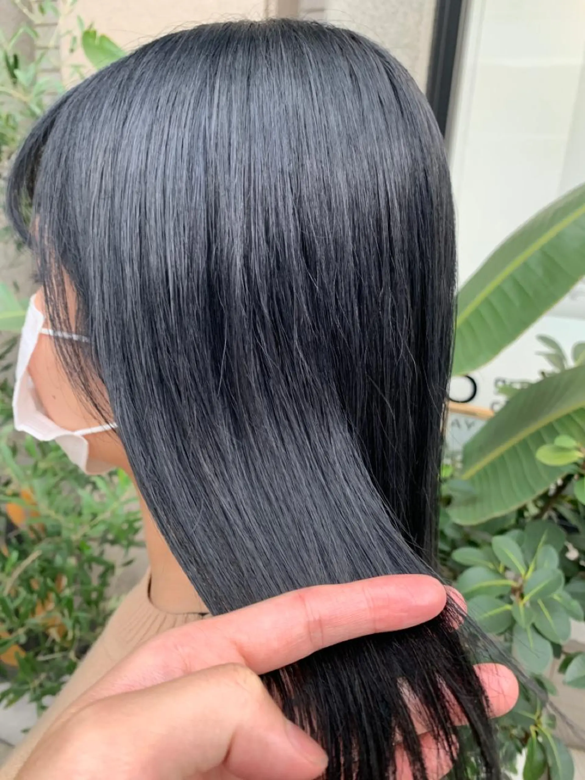 ミディアム 艶髪color💎髪 質改善ストレート大吉のヘアスタイル