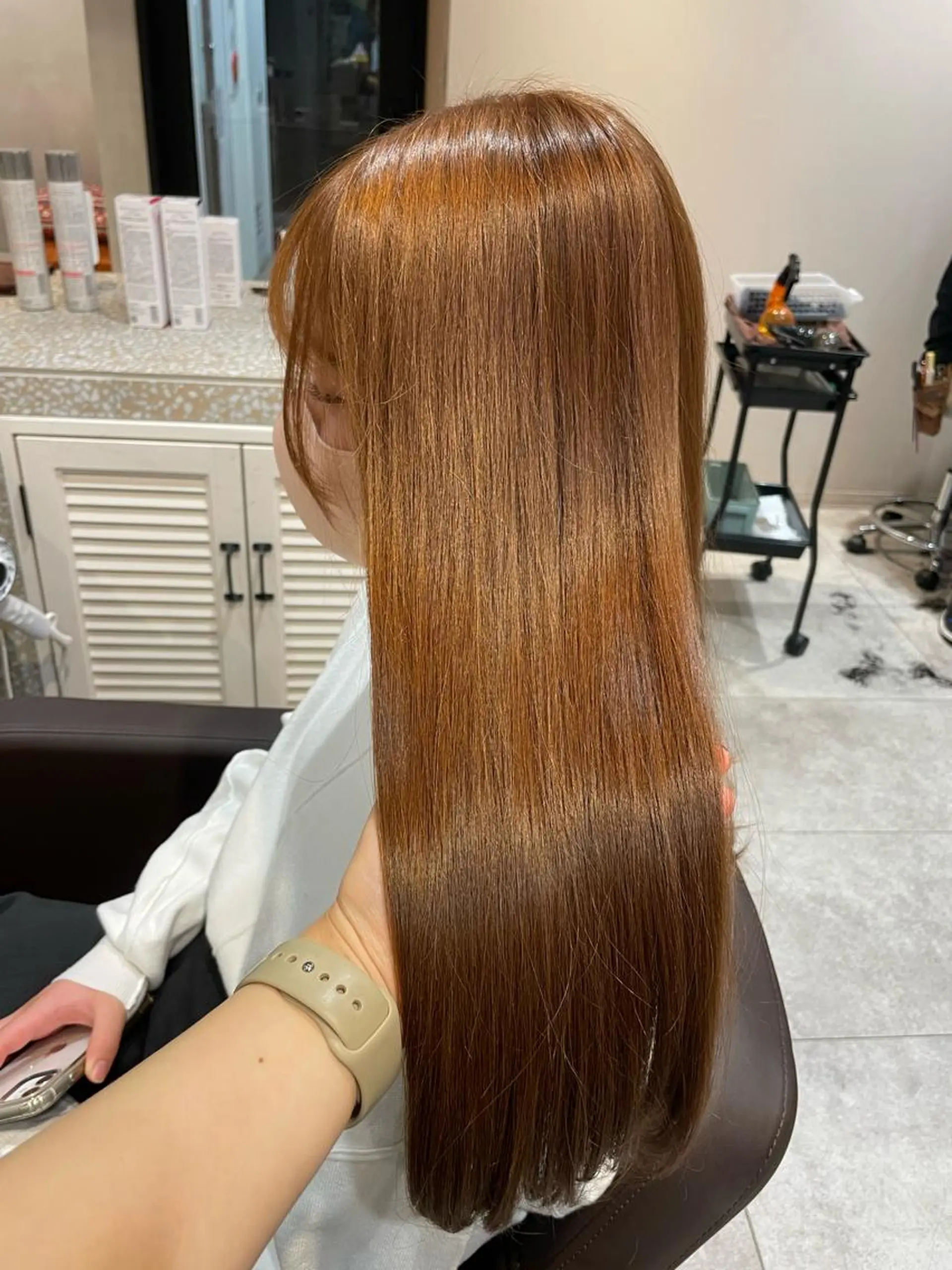 ロング カラー ベージュカラー カット ヘアカラー トリートメント 💐パーソナルカラー /市橋加菜💐のヘアスタイル