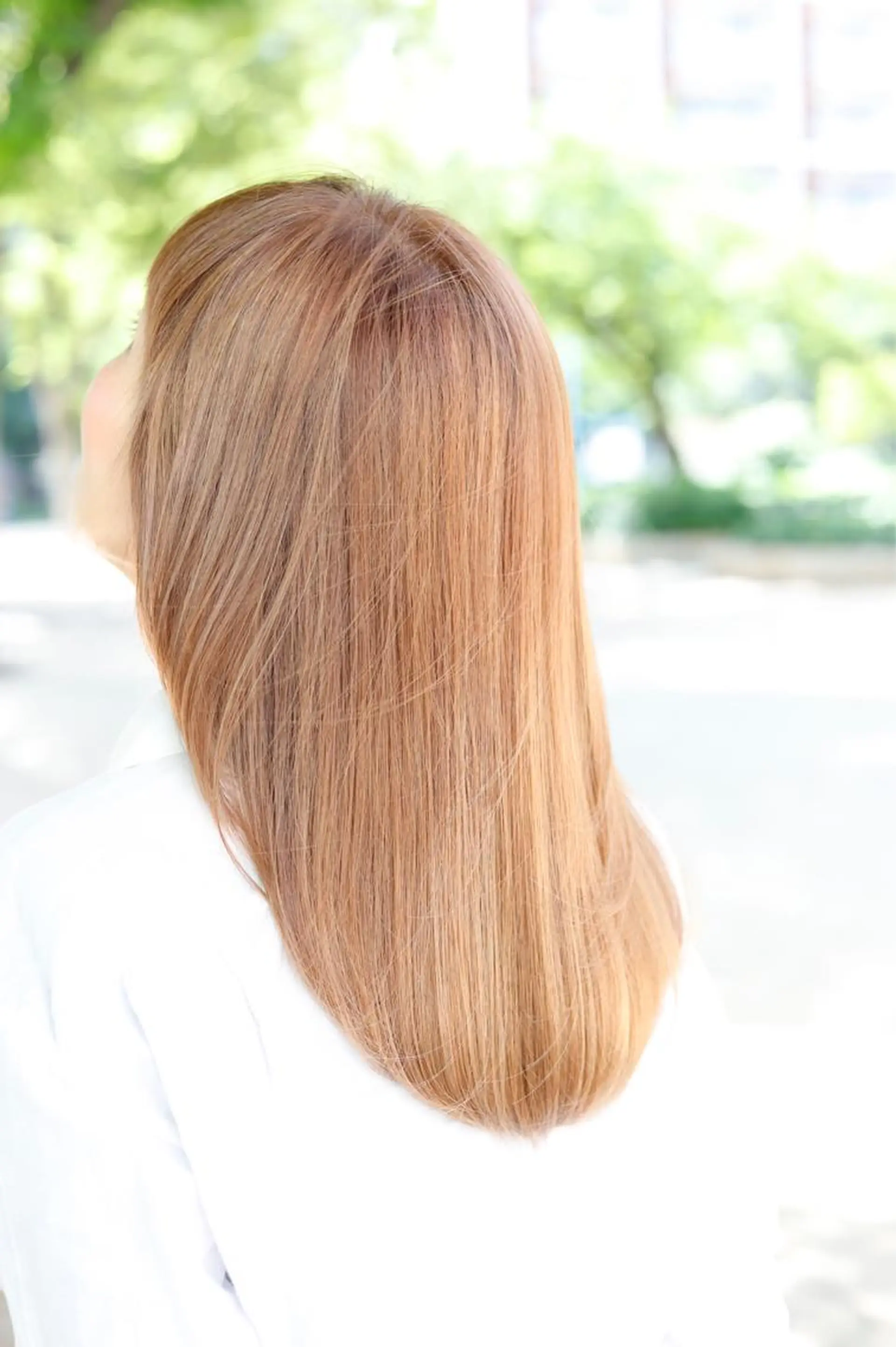 セミロング パーマ セミロングパーマ ストレートパーマ カット ヘアカラー トリートメント アドミラルYoshi oのヘアスタイル