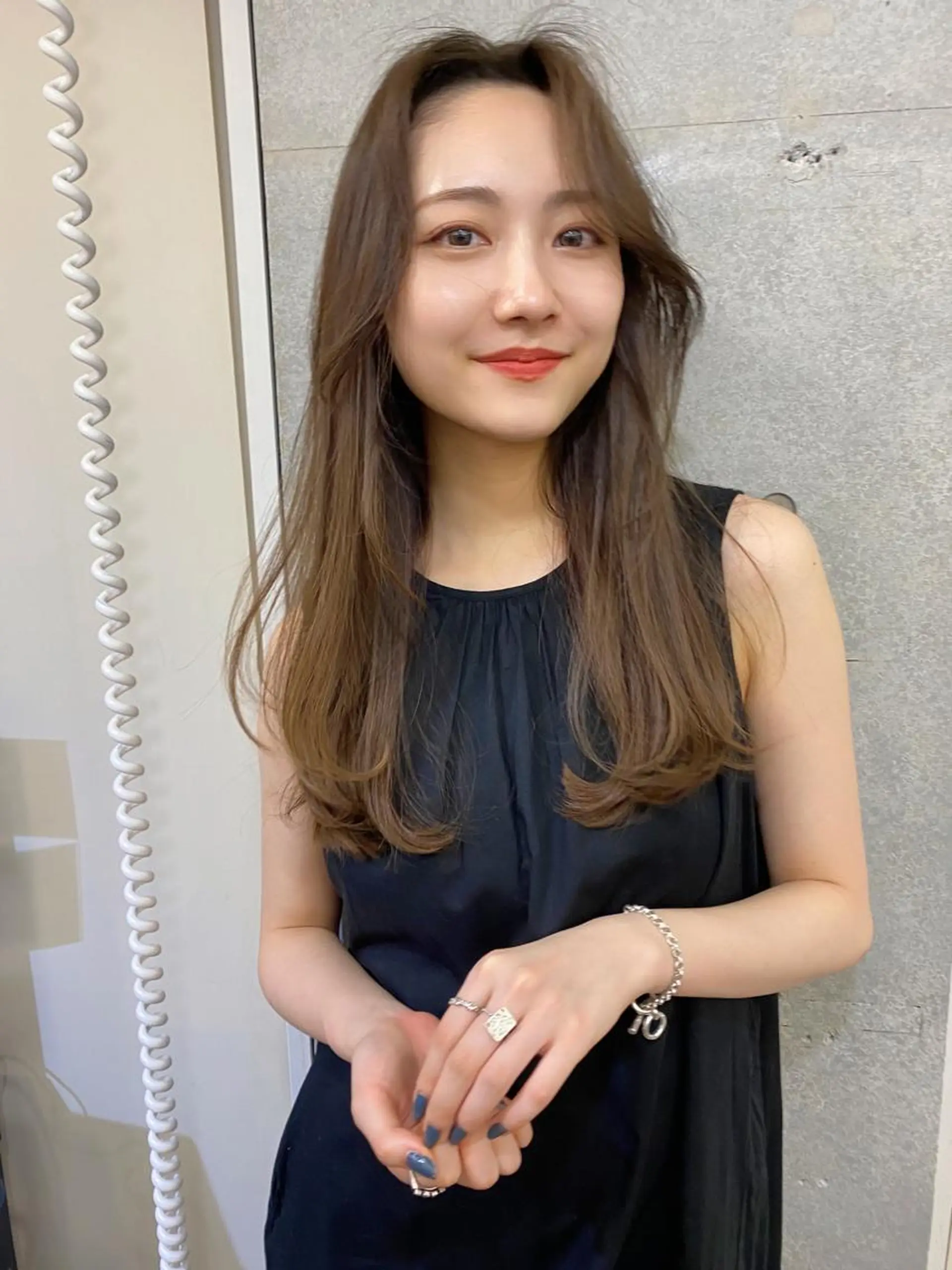 ロング カラー 似合わせレイヤー 🇰🇷荒木洋文のヘアスタイル