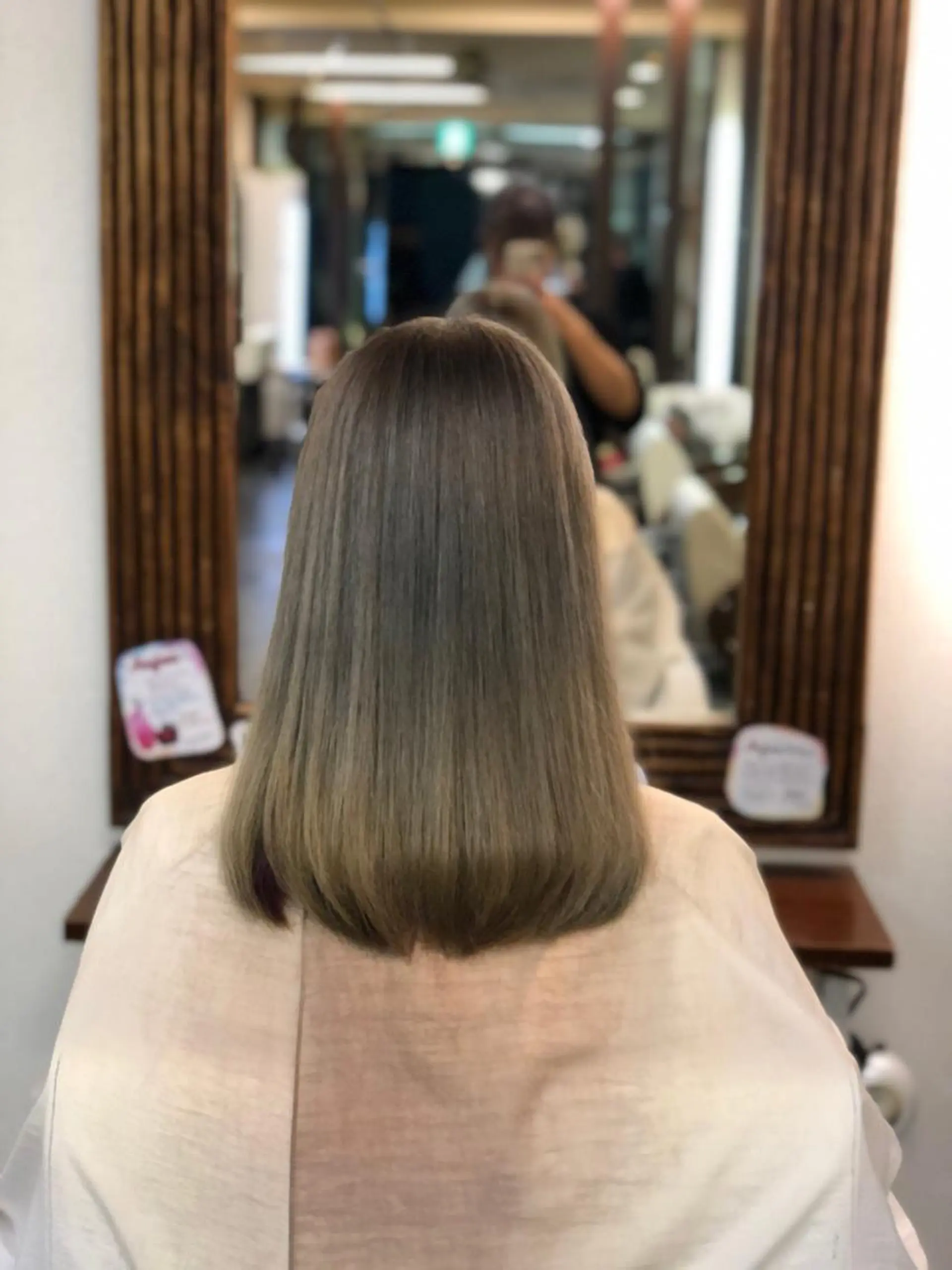 ミディアム ヘアカラー トリートメント 加藤 瑠美のヘアスタイル