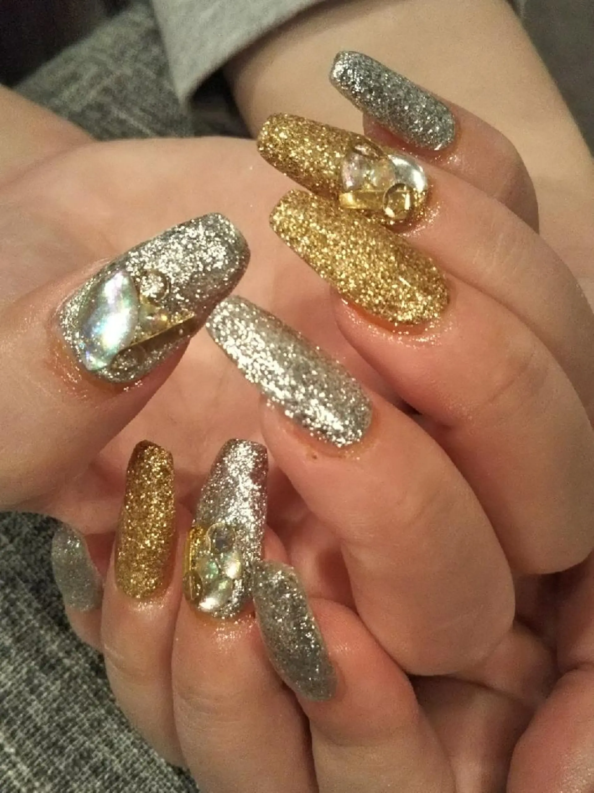 ネイル ラメ(グリッター) ハンドネイル private salon mieのネイルデザイン