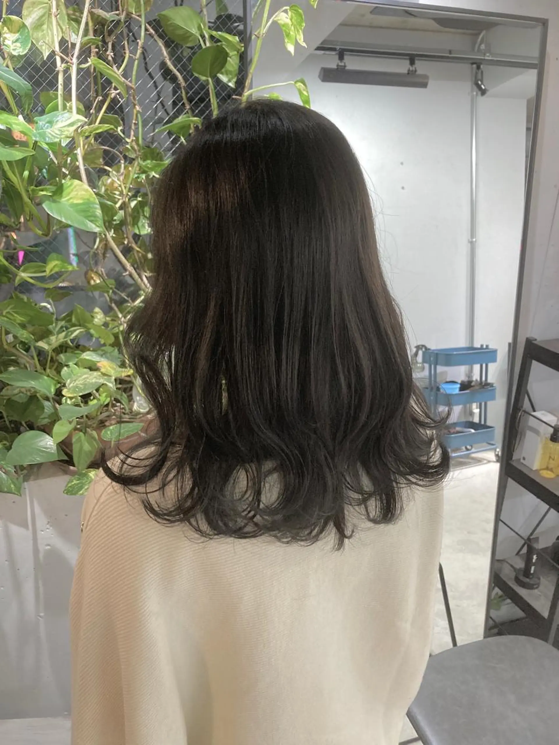 ミディアム カット トリートメント lok[ロク] 高田馬場のヘアスタイル