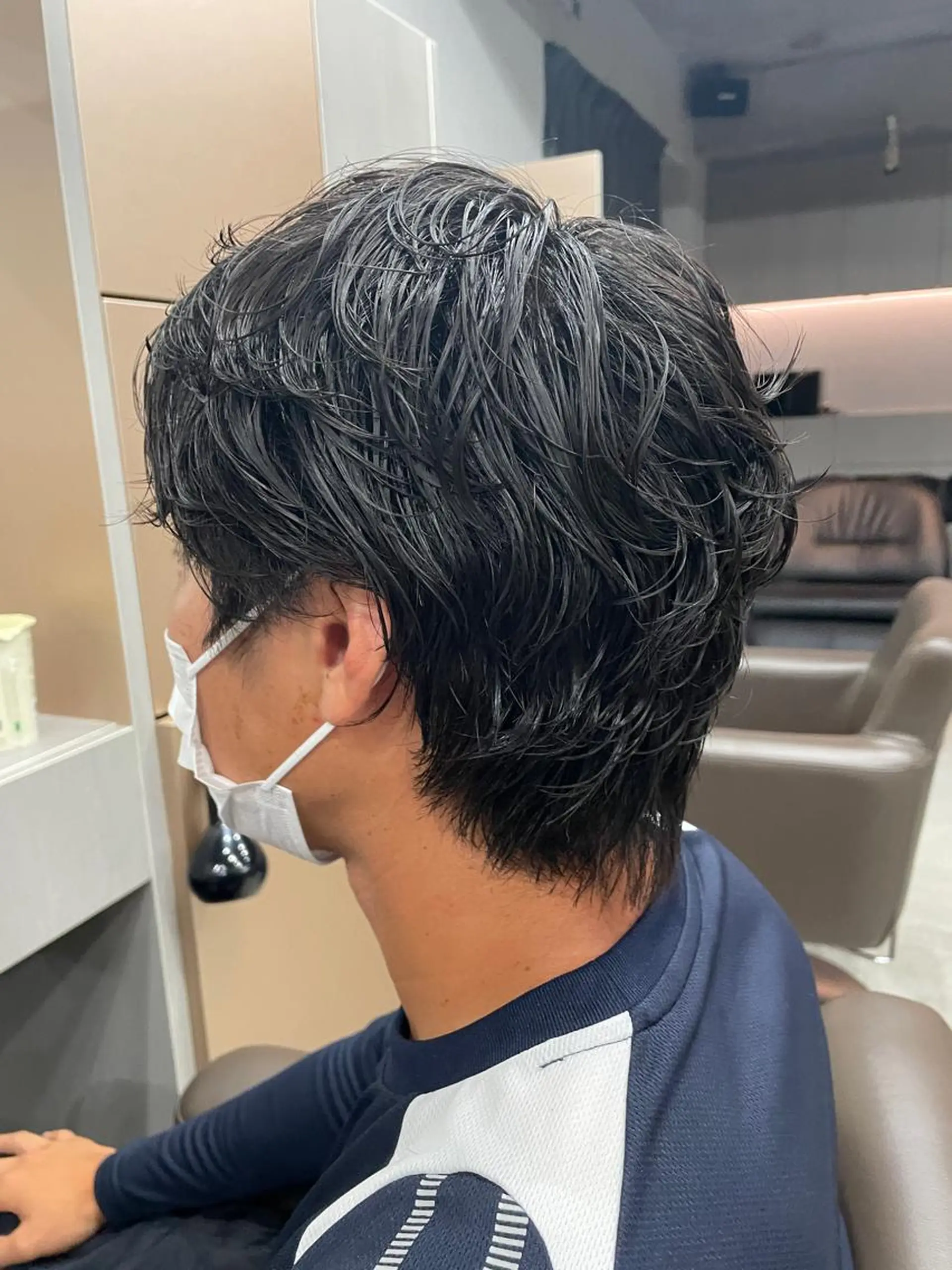 ショート パーマ メンズ カット 吉田一輝 外国人パーマのヘアスタイル