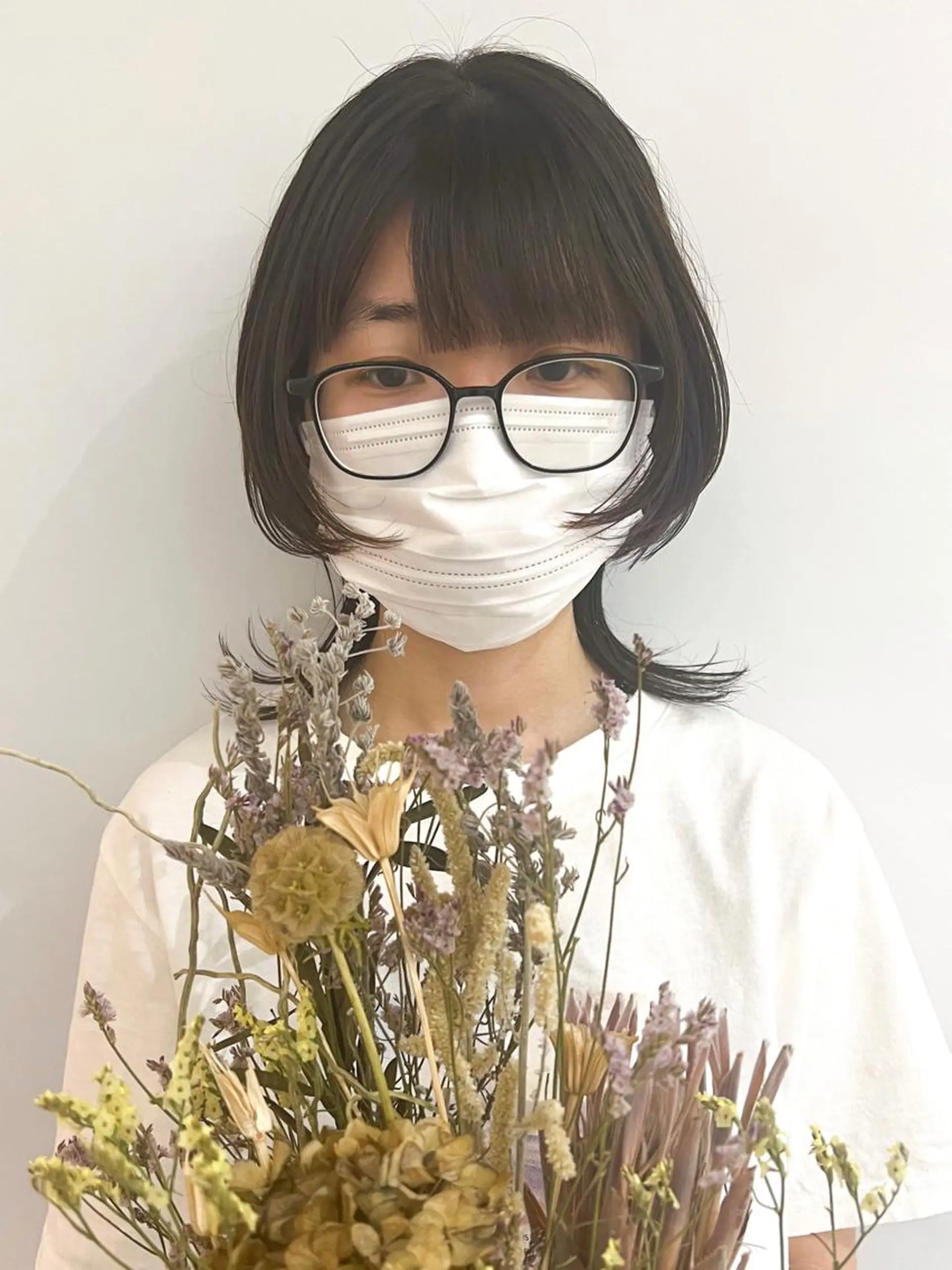 ミディアム ☺︎ RIHOのヘアスタイル