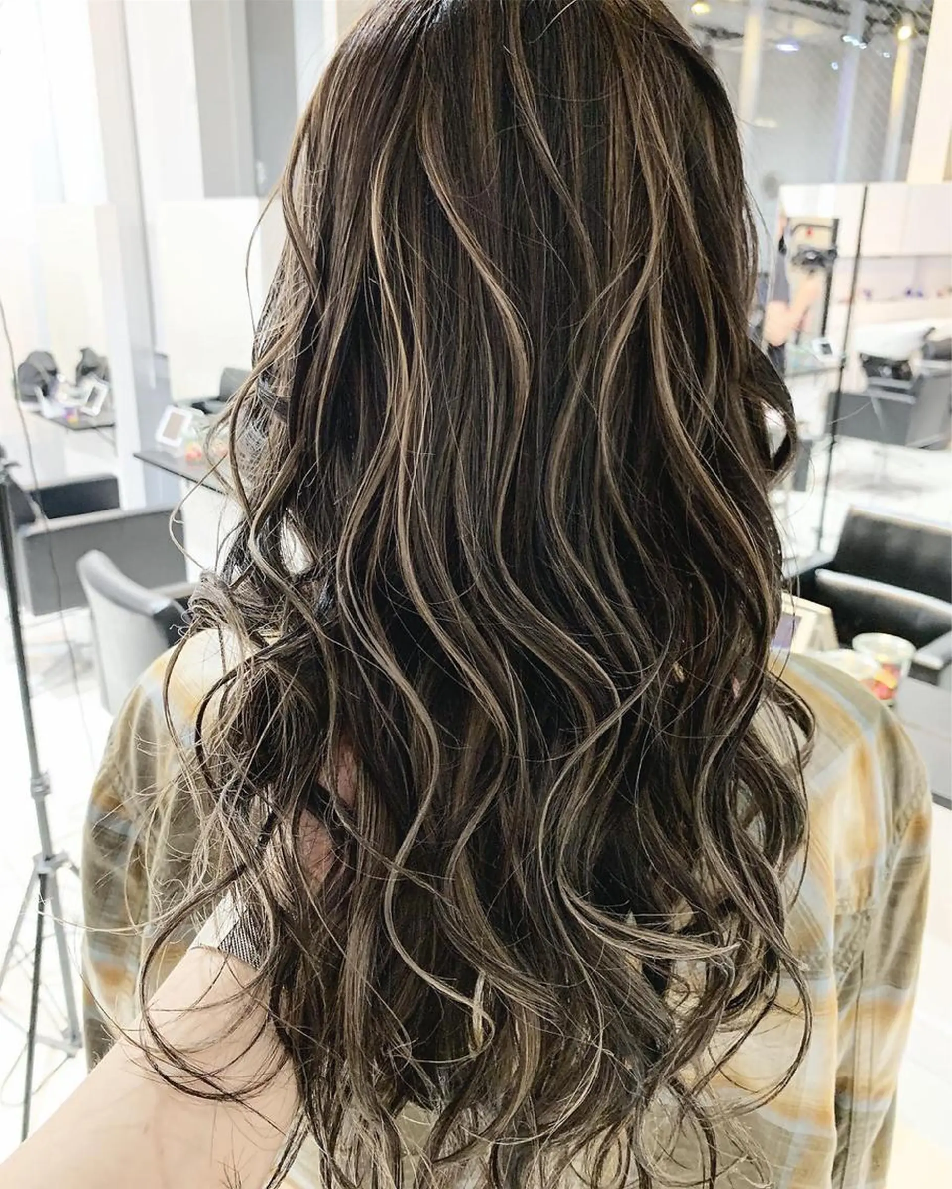 ロング カラー ヘアアレンジ 阿部 圭悟のヘアスタイル