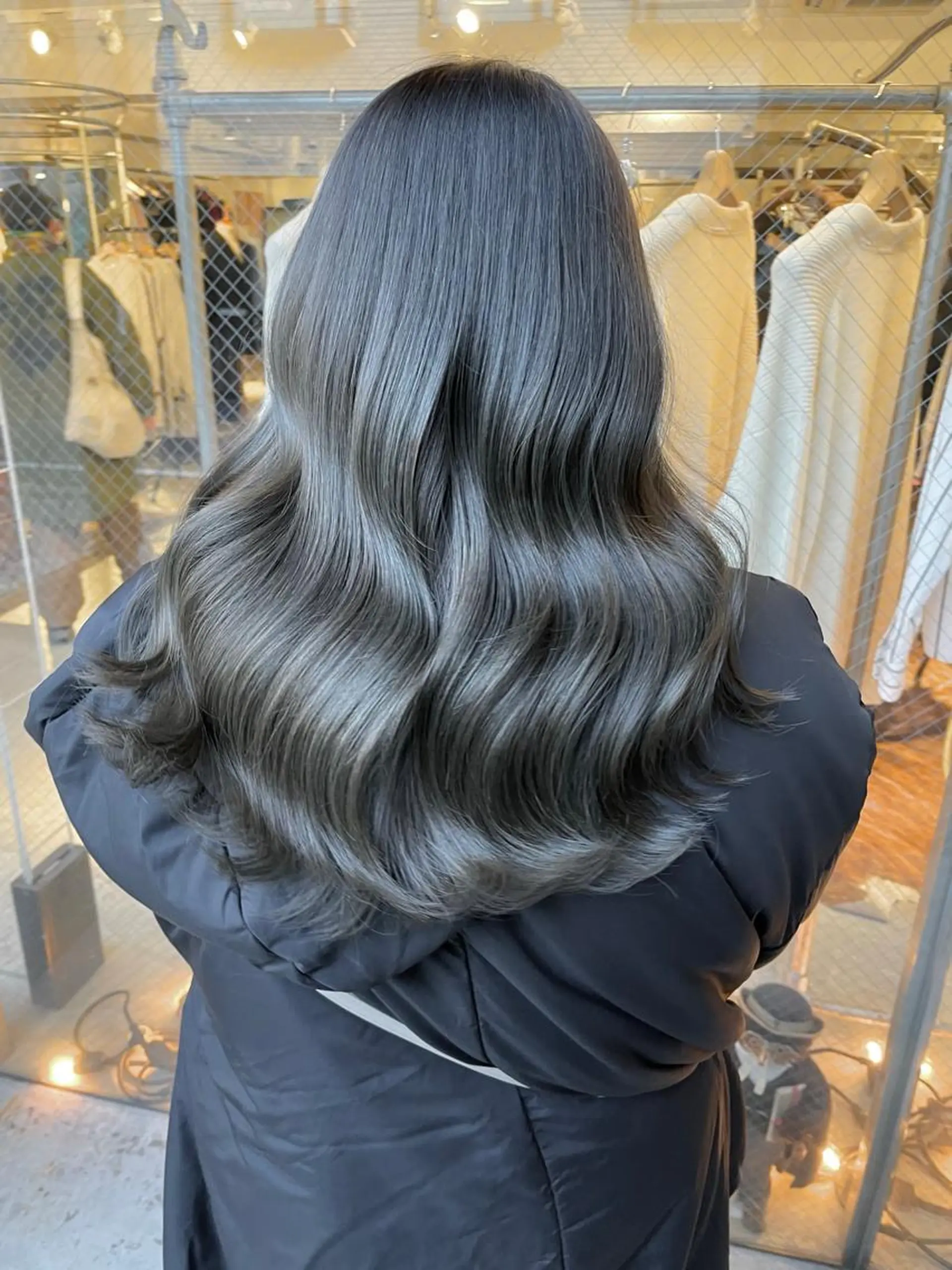 ロング カラー 寺山 佳貴のヘアスタイル