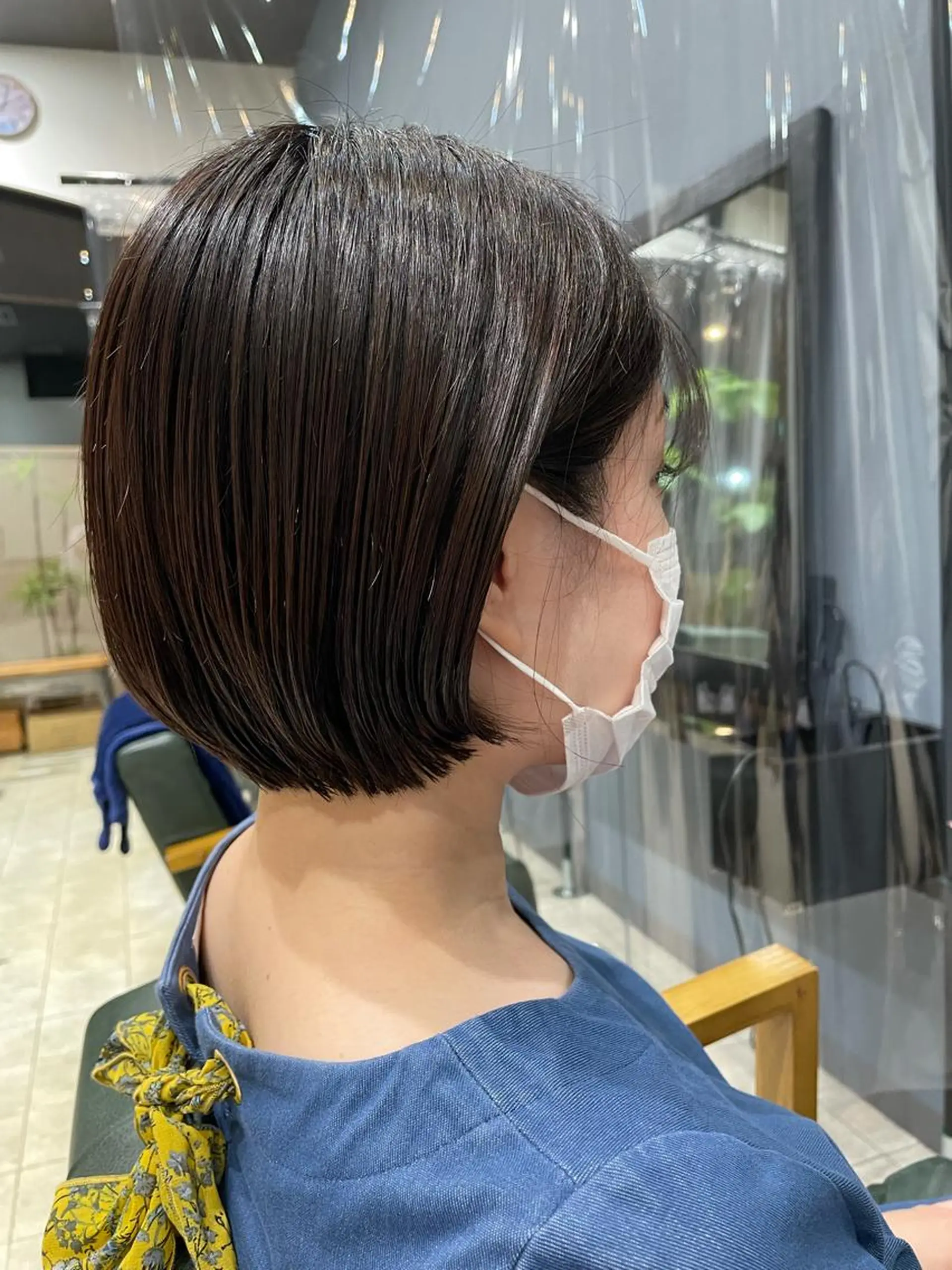 ショート ボブ 水野 雄太のヘアスタイル