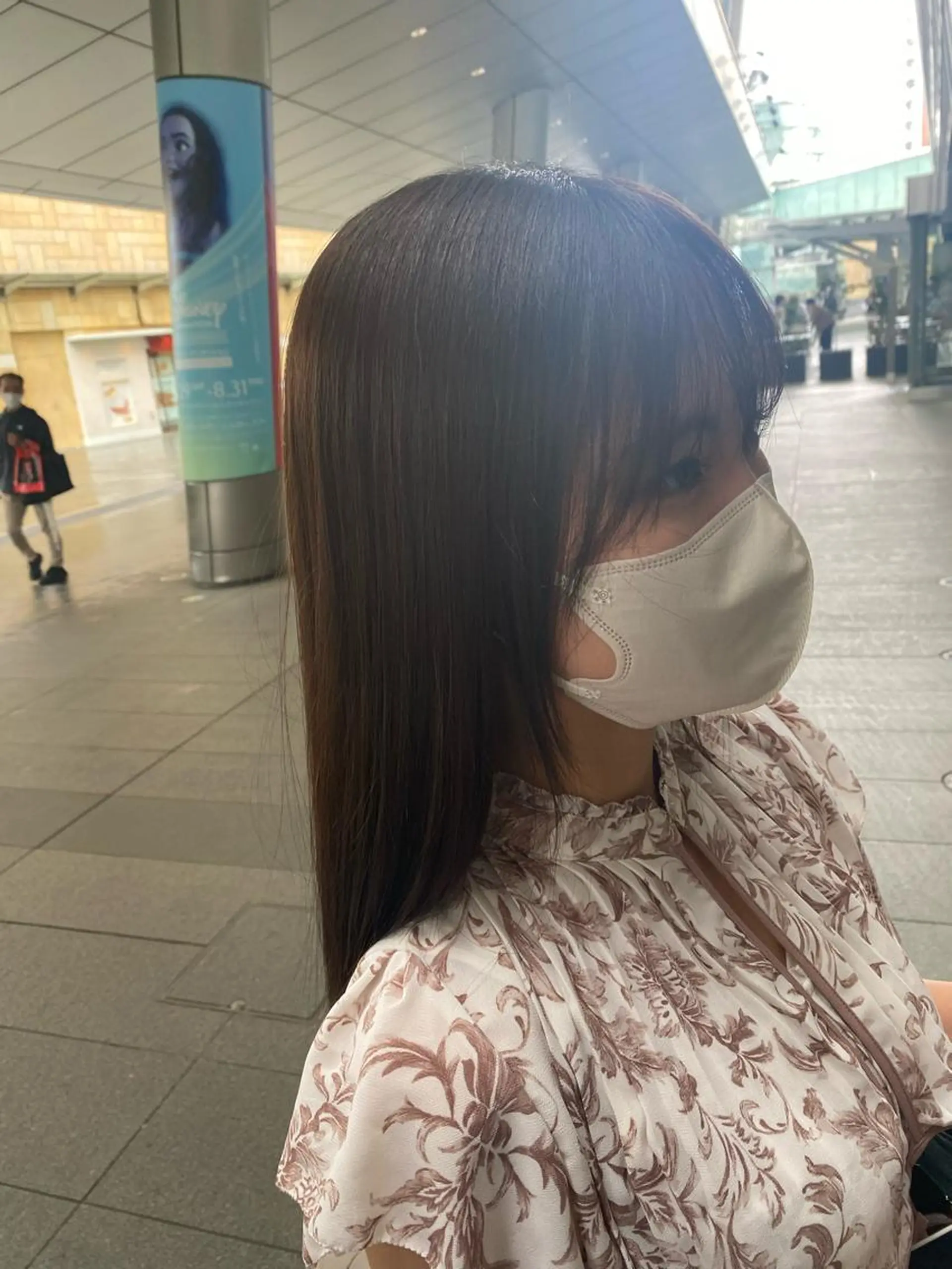 セミロング 宮坂 陸希のヘアスタイル