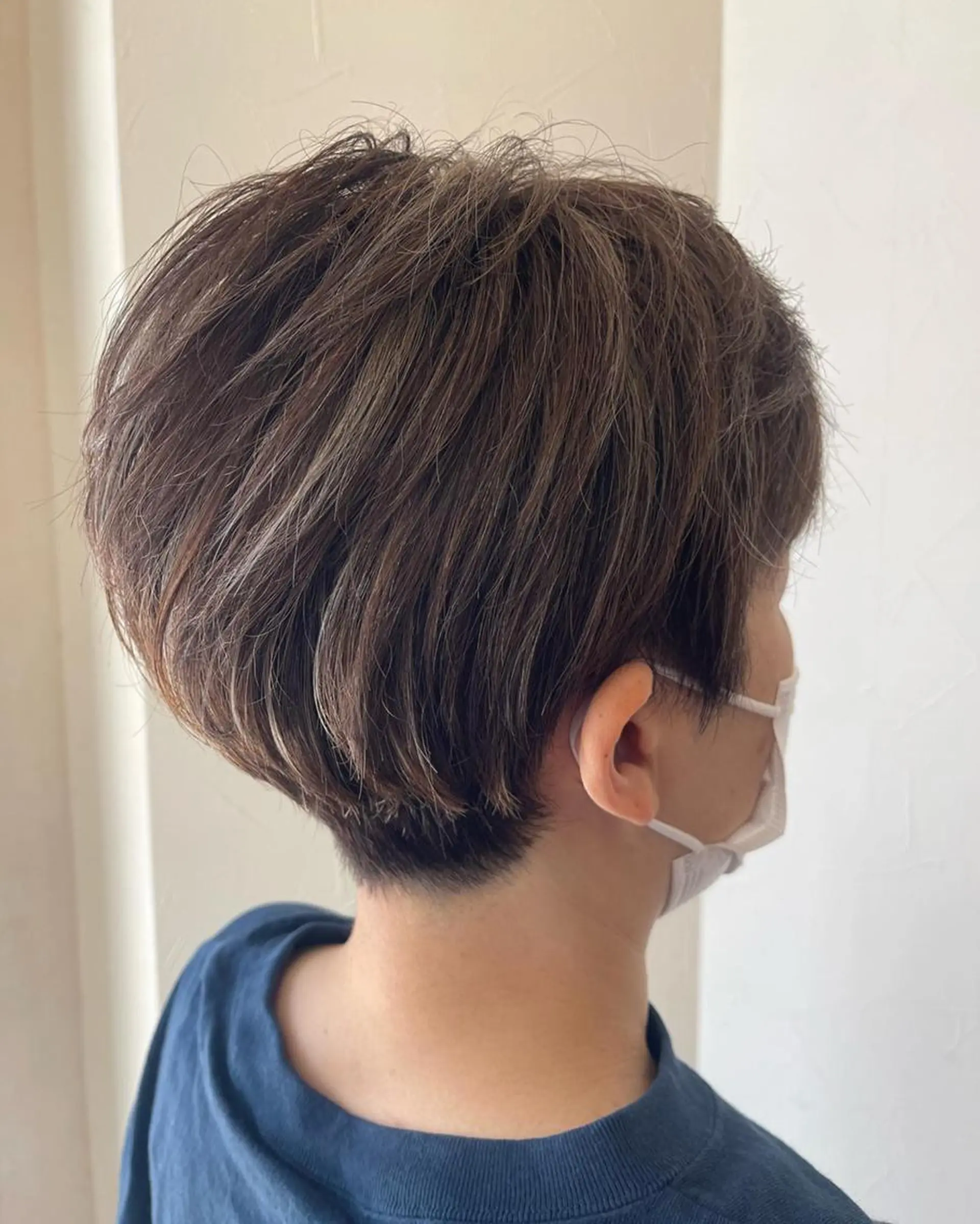 ショート カラー ダブルカラー ハイライトカラー インナーカラー ハイライト 髪質改善 justbeauty CiNQのヘアスタイル