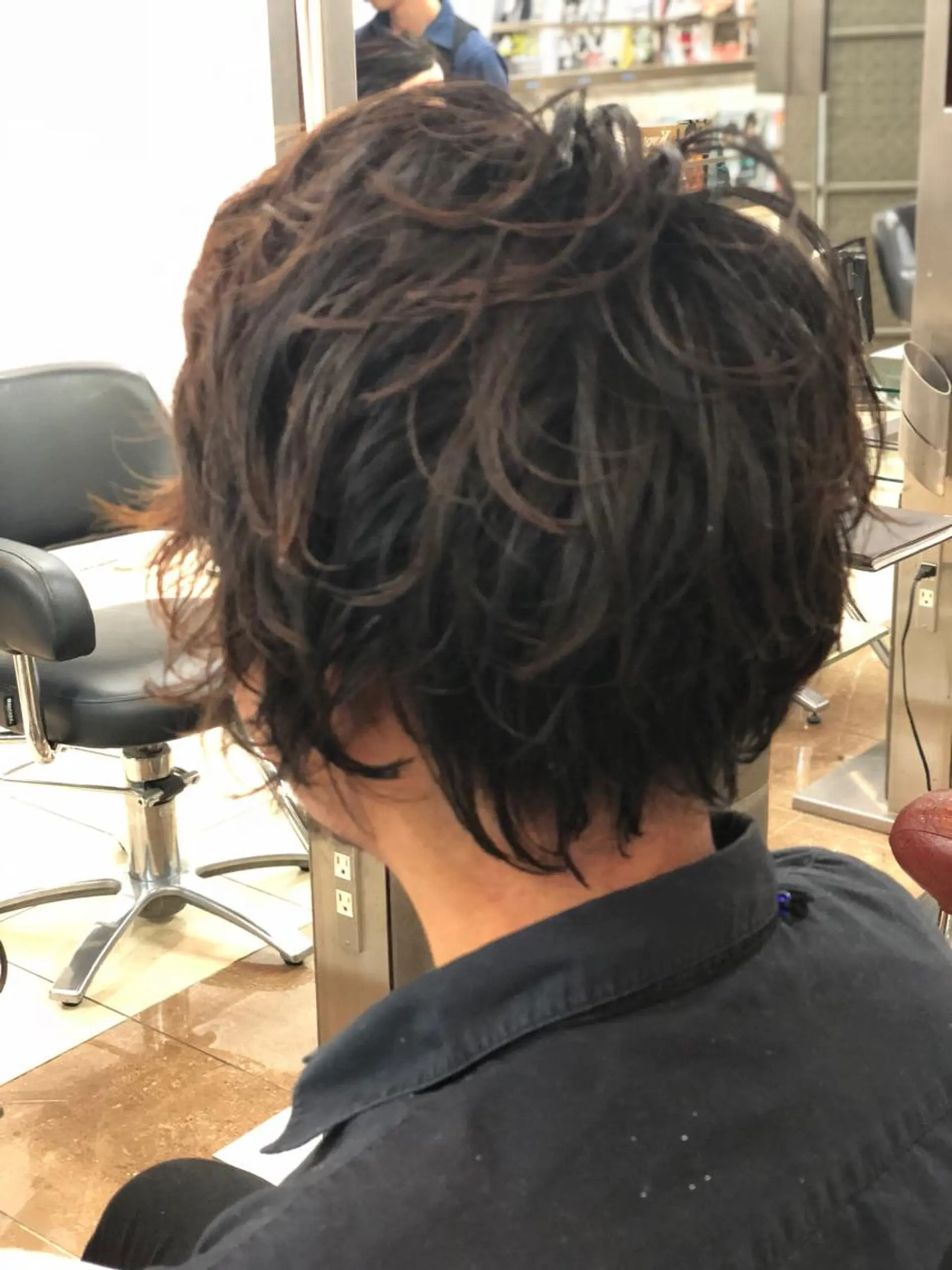 パーマ メンズ 斎藤 みくのヘアスタイル