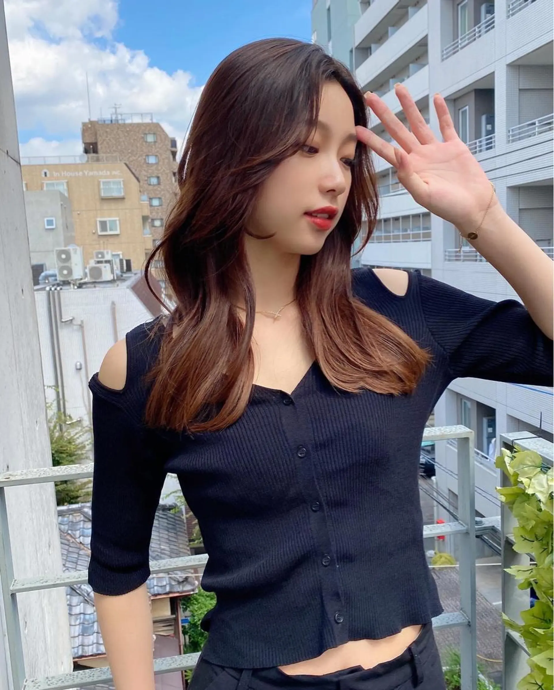 ロング カラー 似合わせレイヤー 🇰🇷荒木洋文のヘアスタイル