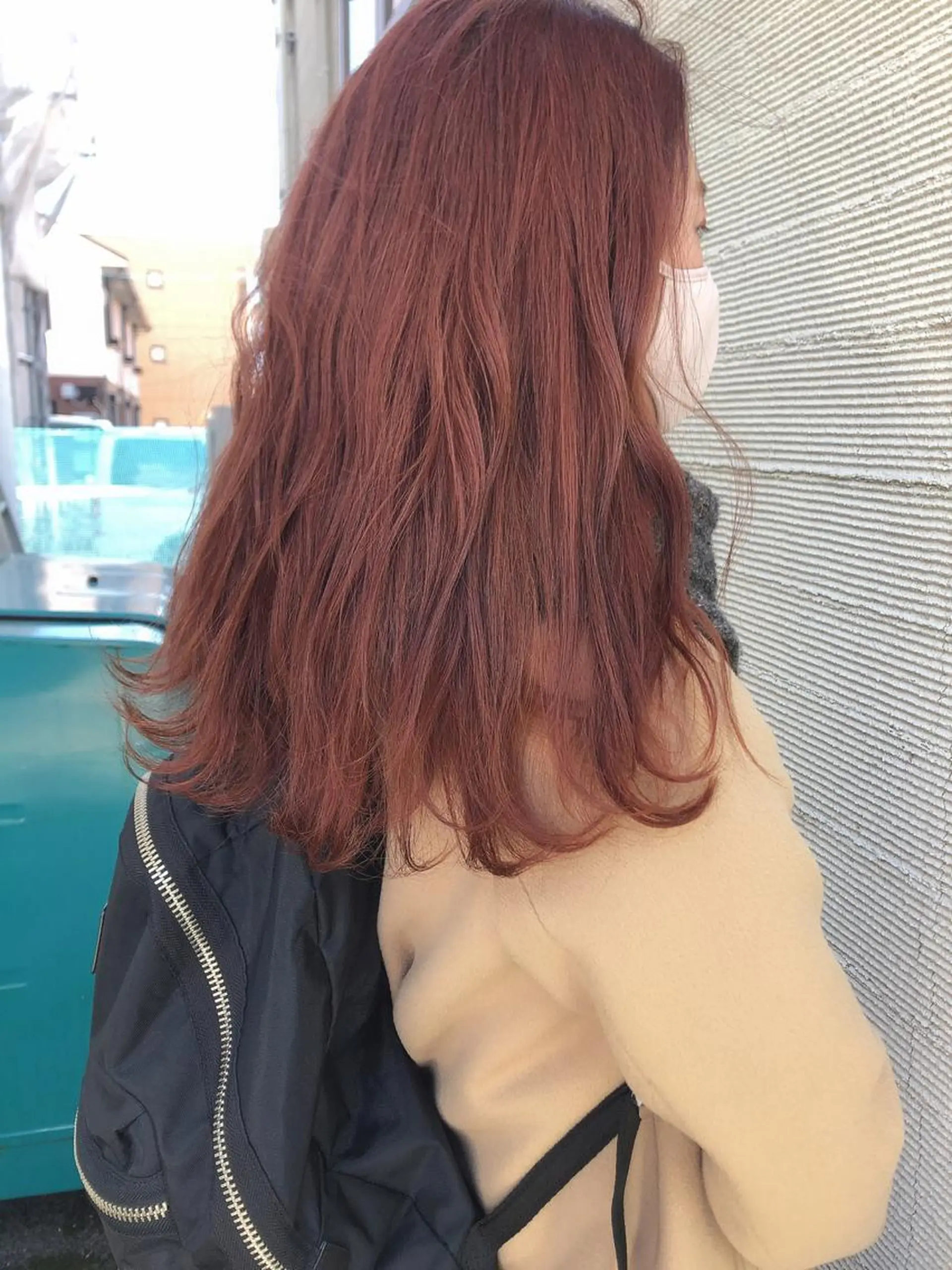 セミロング カラー ヘアカラー 具志 正太のヘアスタイル