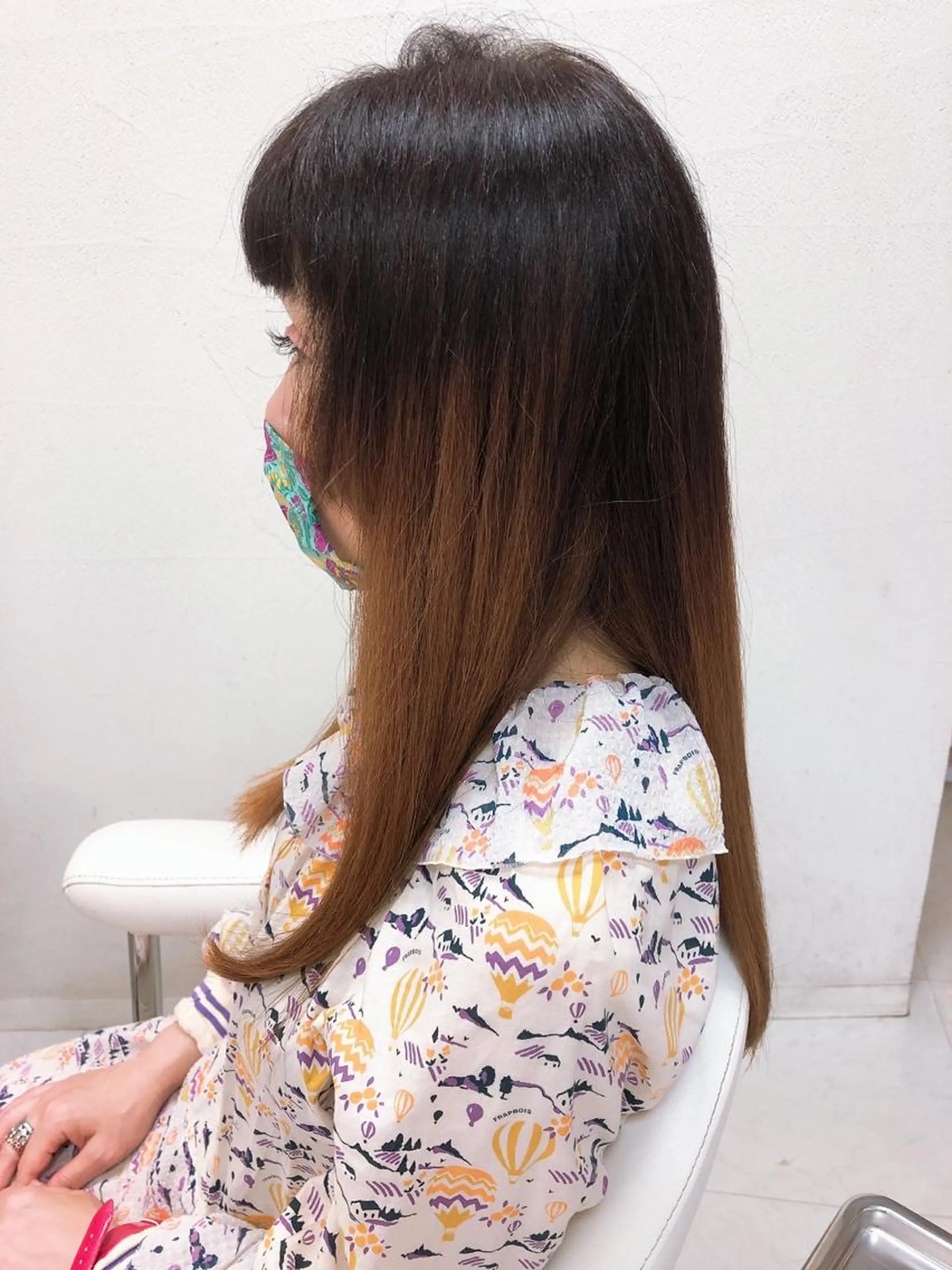 ロング カット トリートメント 阿部 美咲のヘアスタイル