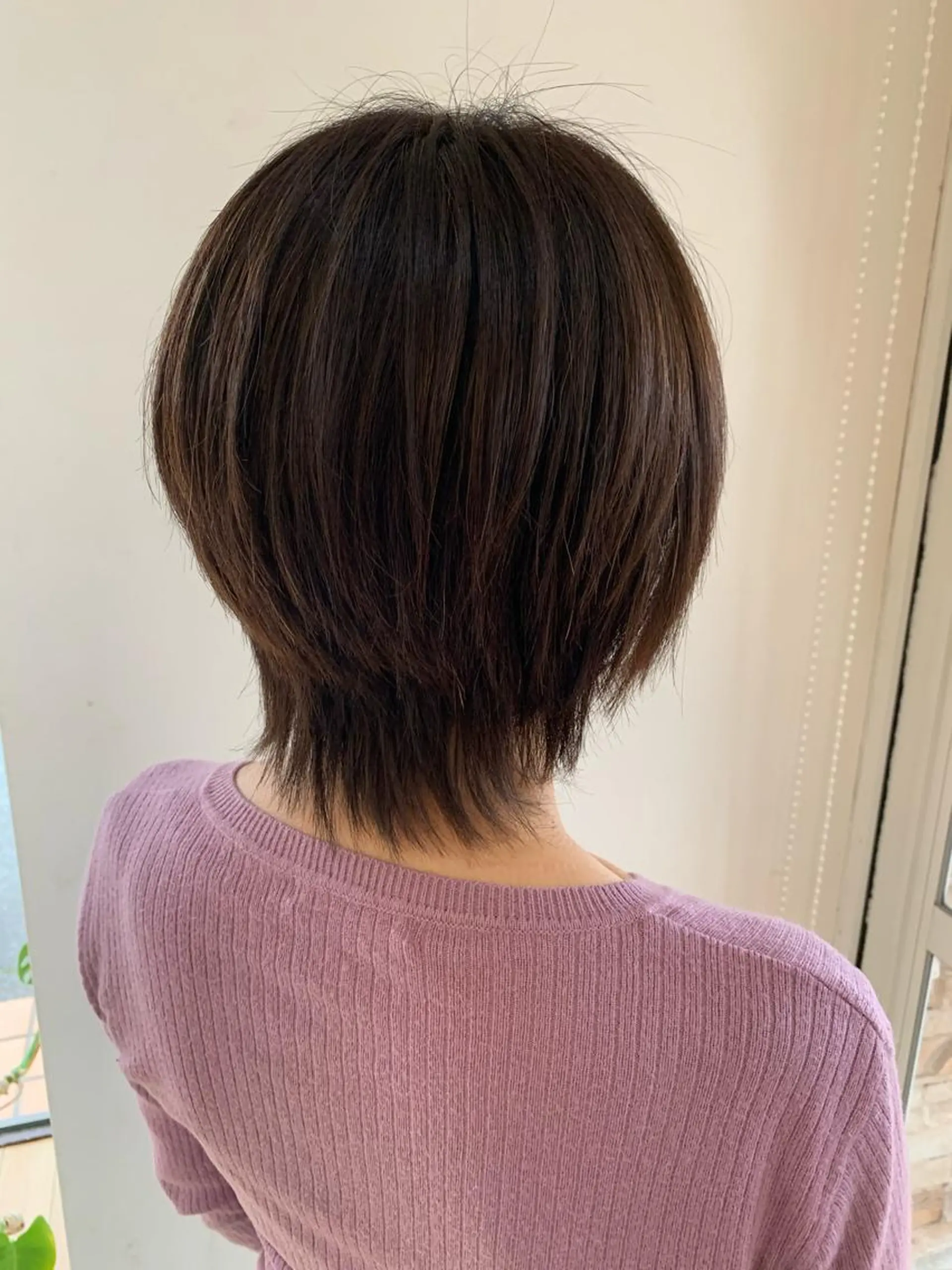 ミディアム 柴田 結衣のヘアスタイル