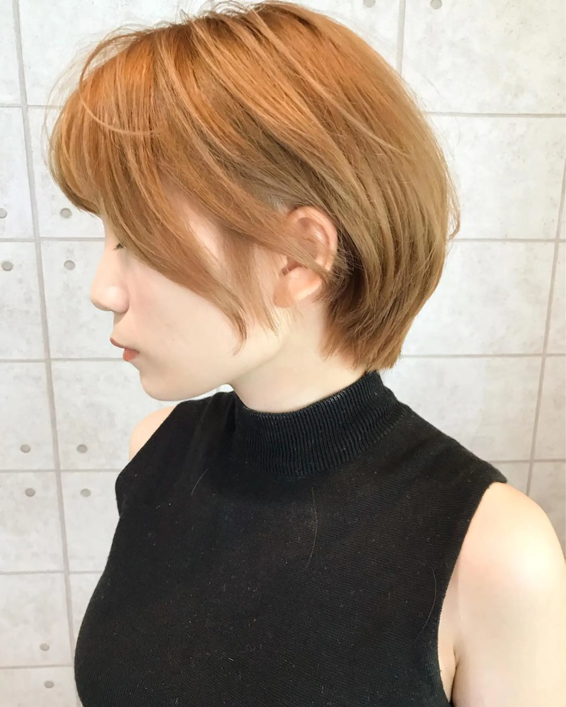 ショート ハンサムショート ショートヘア カット ヘアカラー 縮毛矯正/ 髪質改善 /ショート　圍　崇行のヘアスタイル