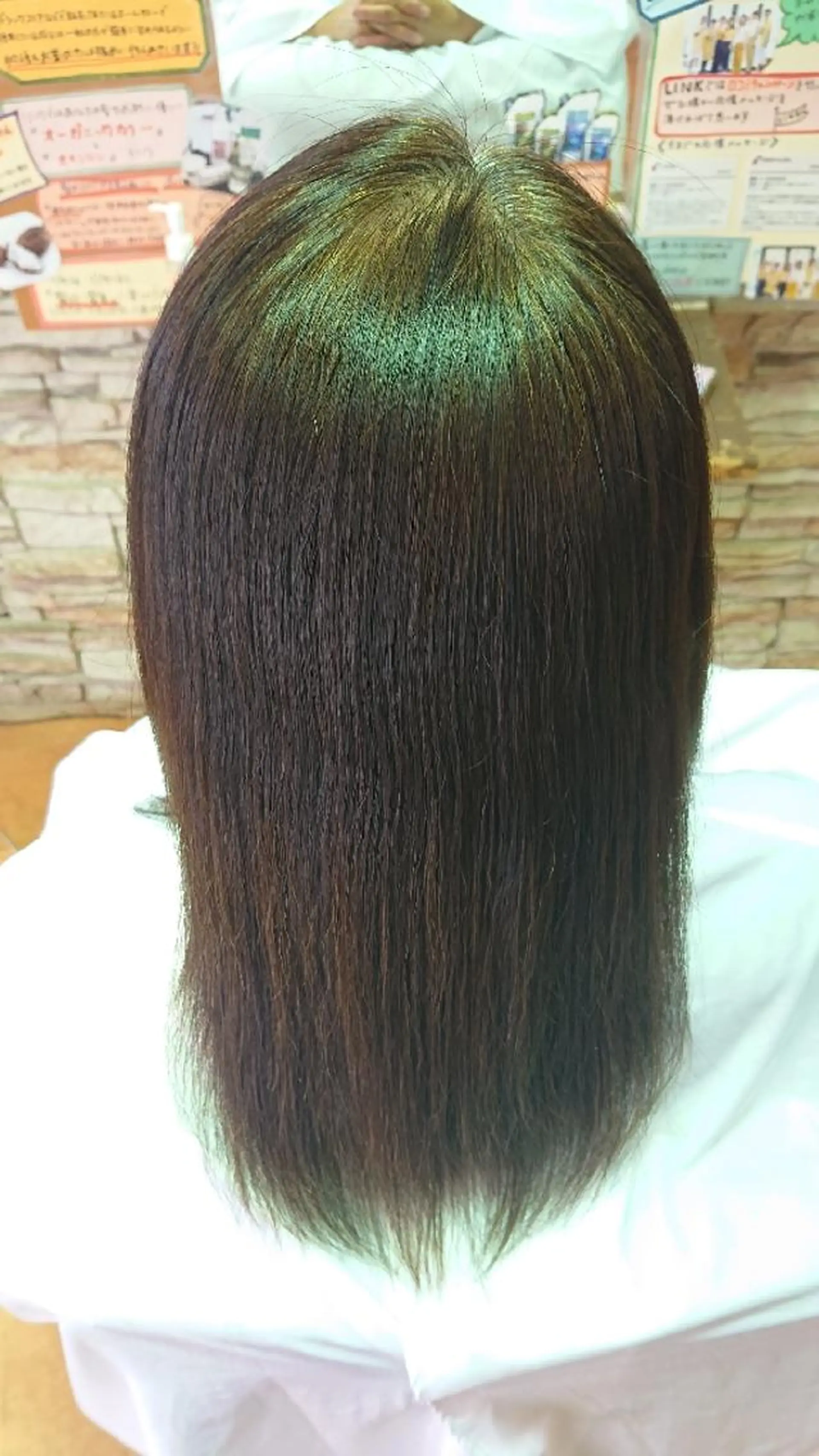 ミディアム パーマ トリートメント 山口 彩海のヘアスタイル