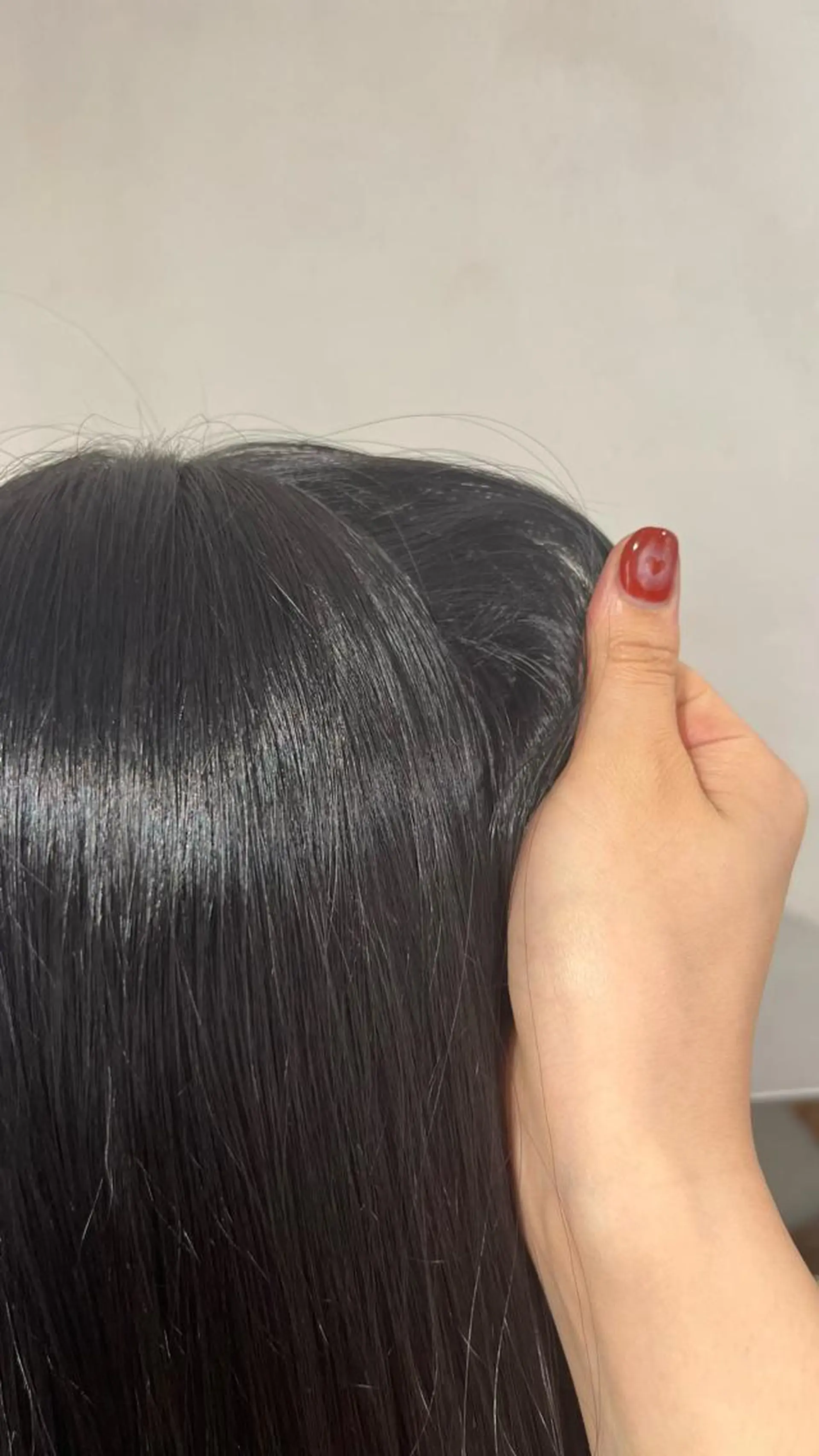 ロング カラー 黒髪 シルバー 是永 コレナガのマツエク・マツパデザイン