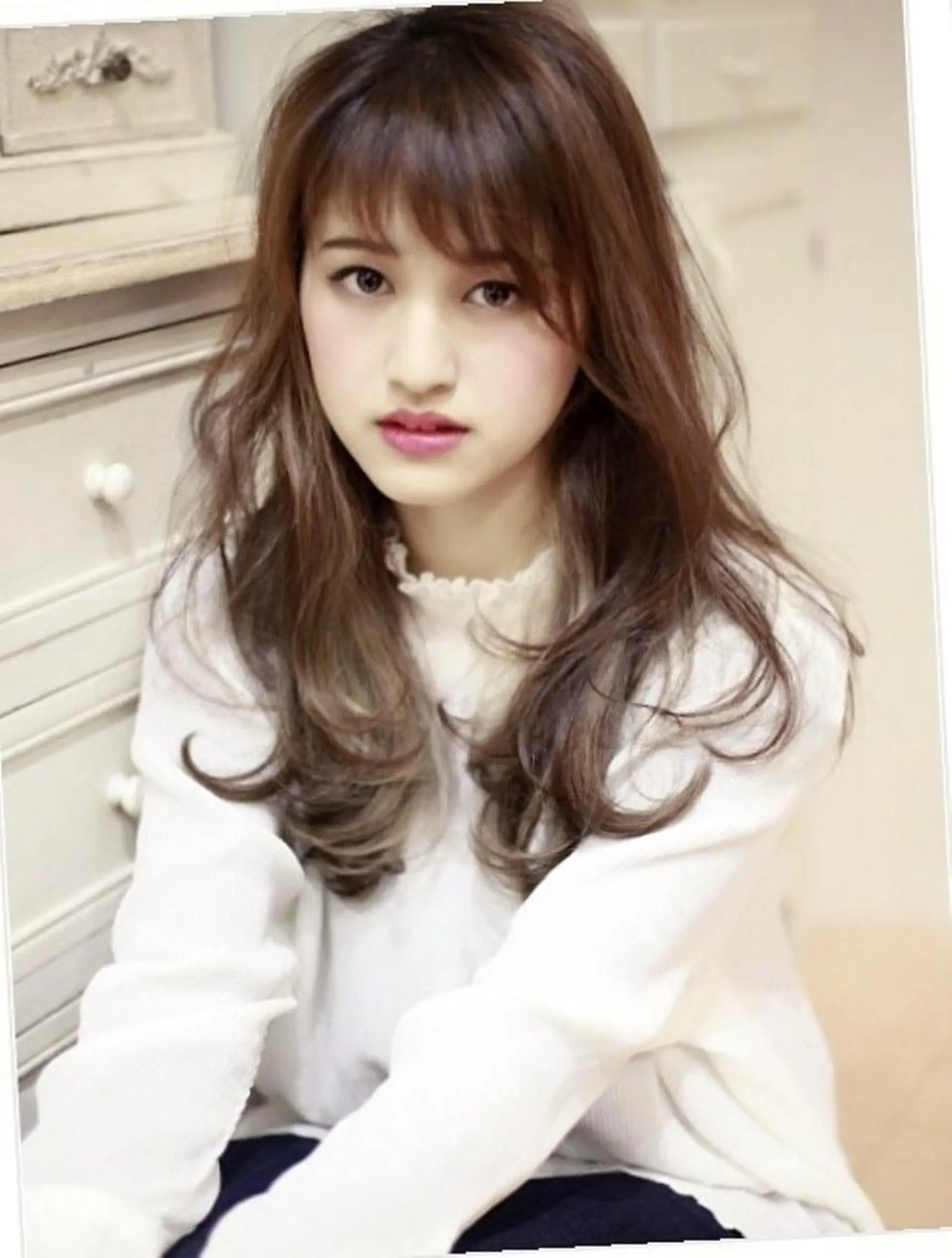 ロング 🇰🇷韓国風艶髪✨ 髪質改善 倉岡しおんのヘアスタイル