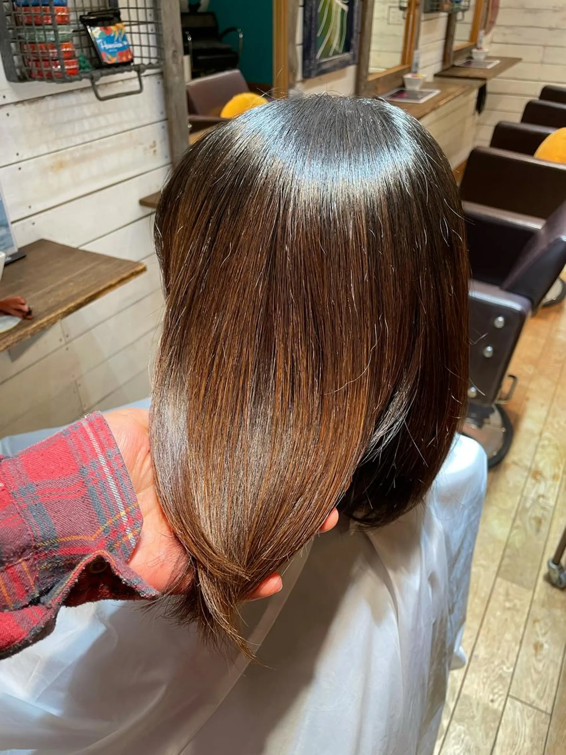 ミディアム トリートメント 濱田 和輝のヘアスタイル