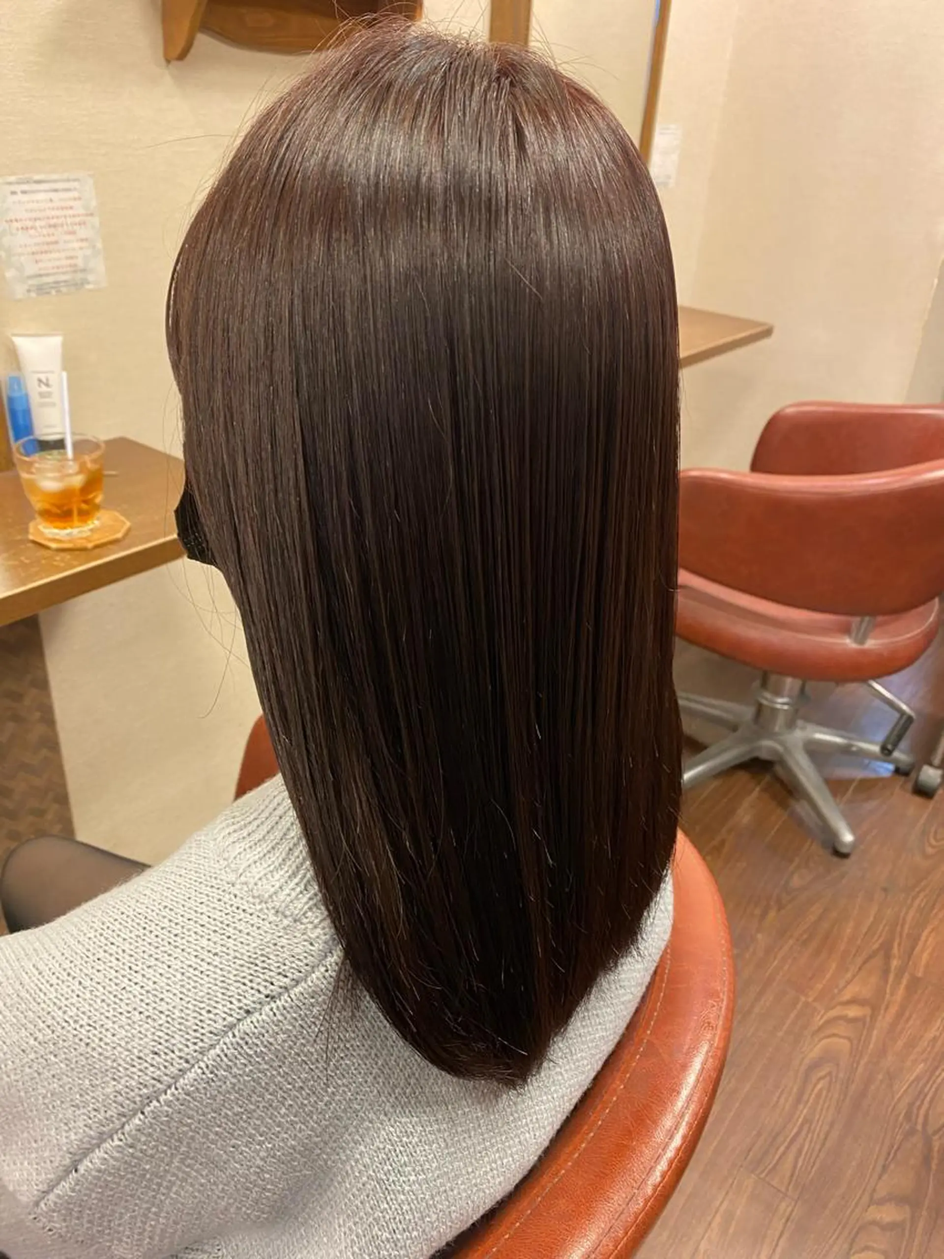 セミロング カラー liL  hair サトウリョウタのヘアスタイル