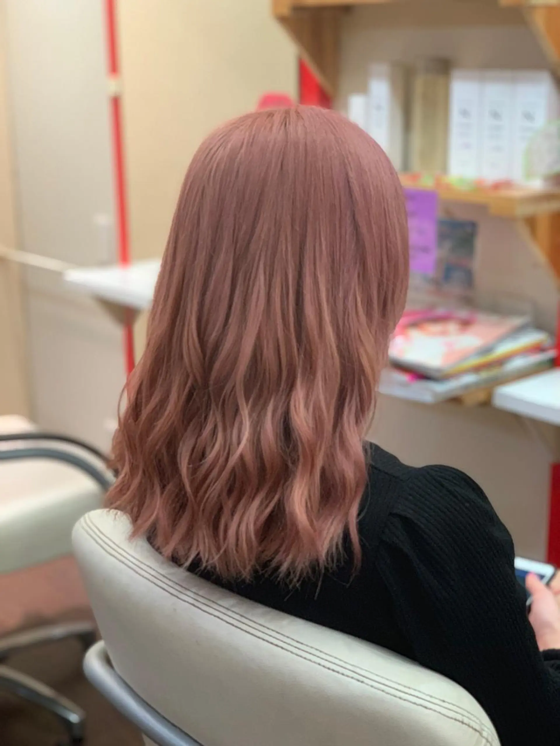 セミロング ヘアカラー トリートメント たけい ゆうきのヘアスタイル