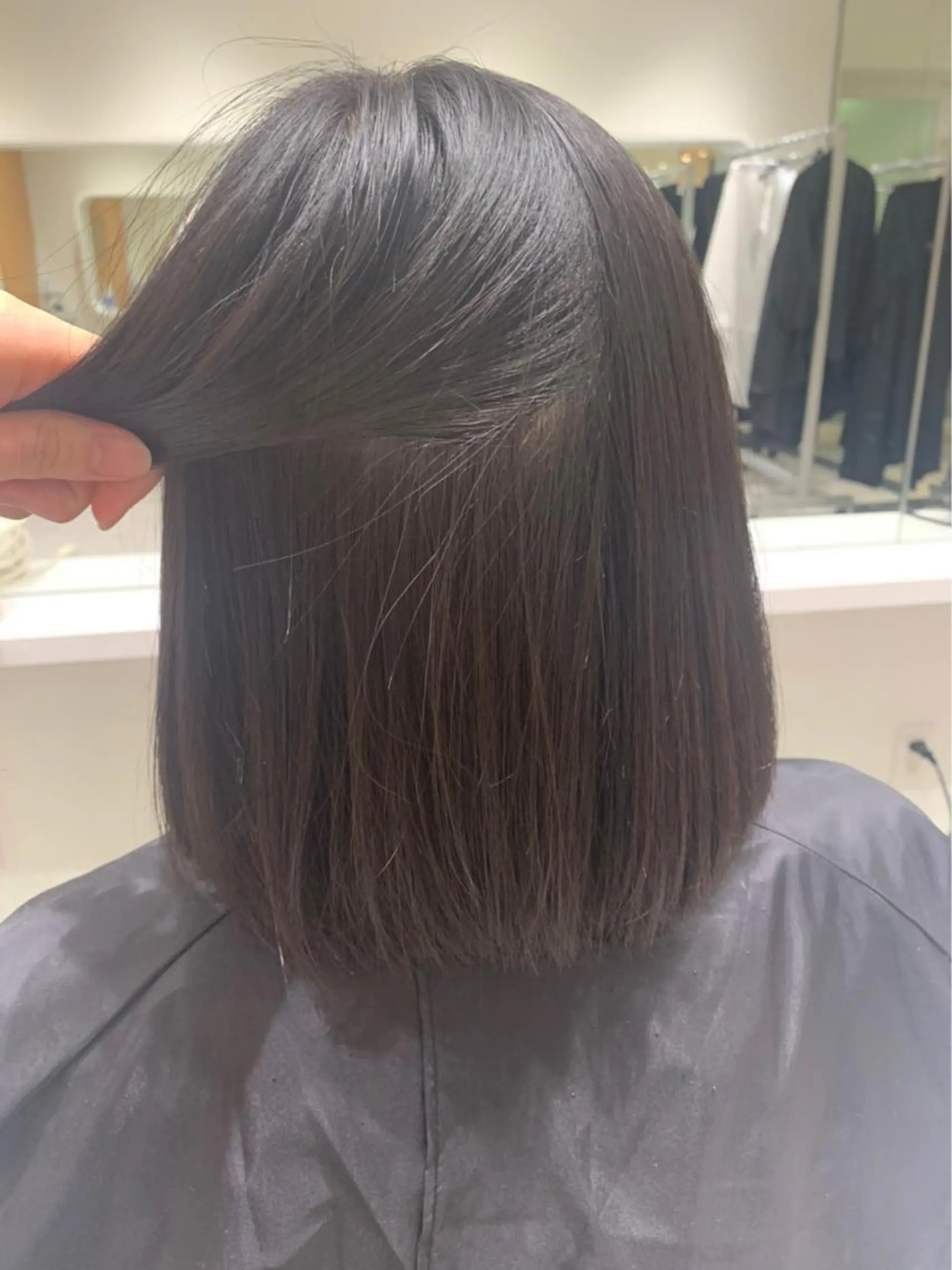 ミディアム 縮毛矯正 縮毛矯正 トリートメント 三吉 悠介のヘアスタイル