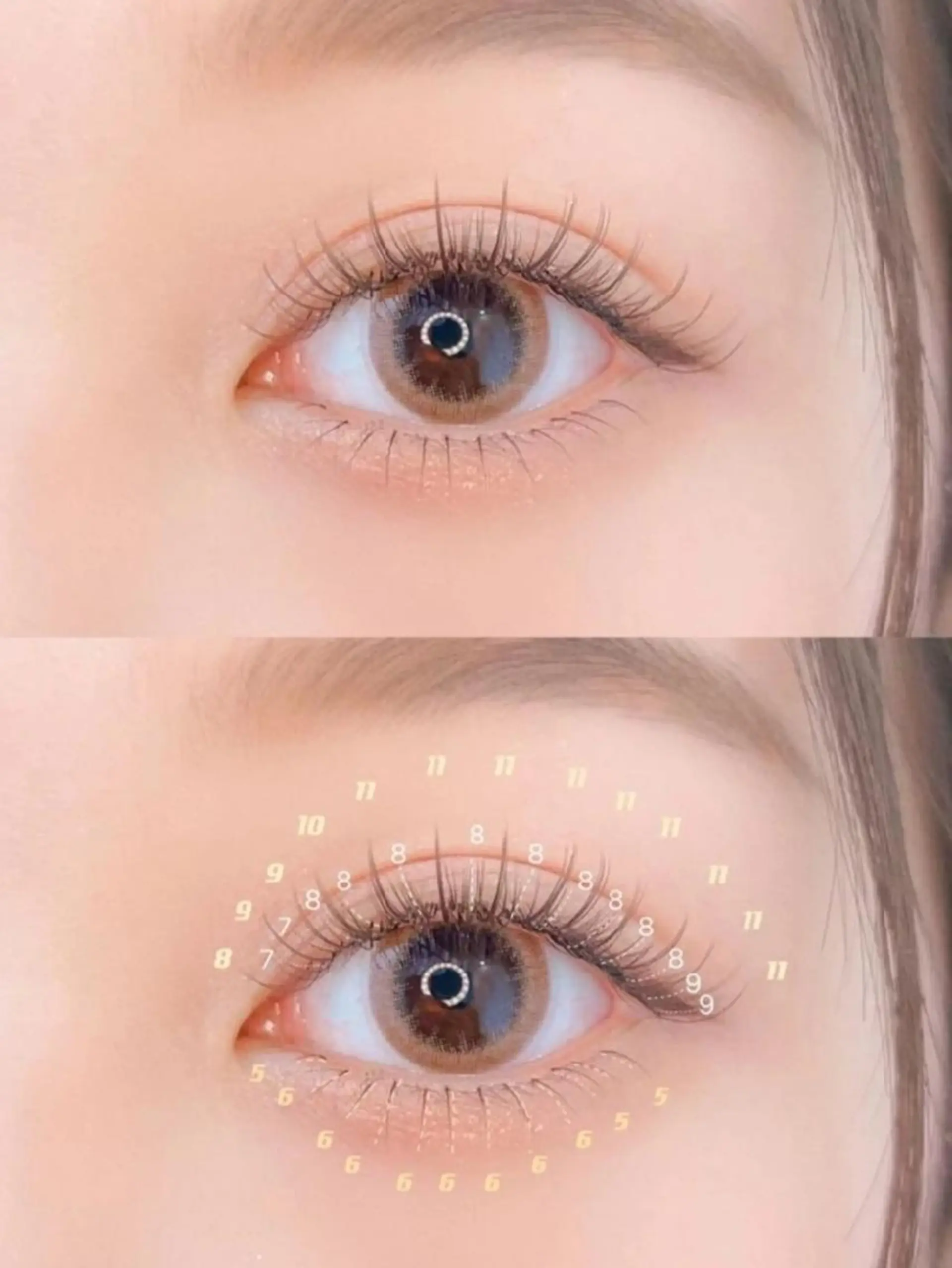 マツエク・マツパ YU NAのマツエク・マツパデザイン