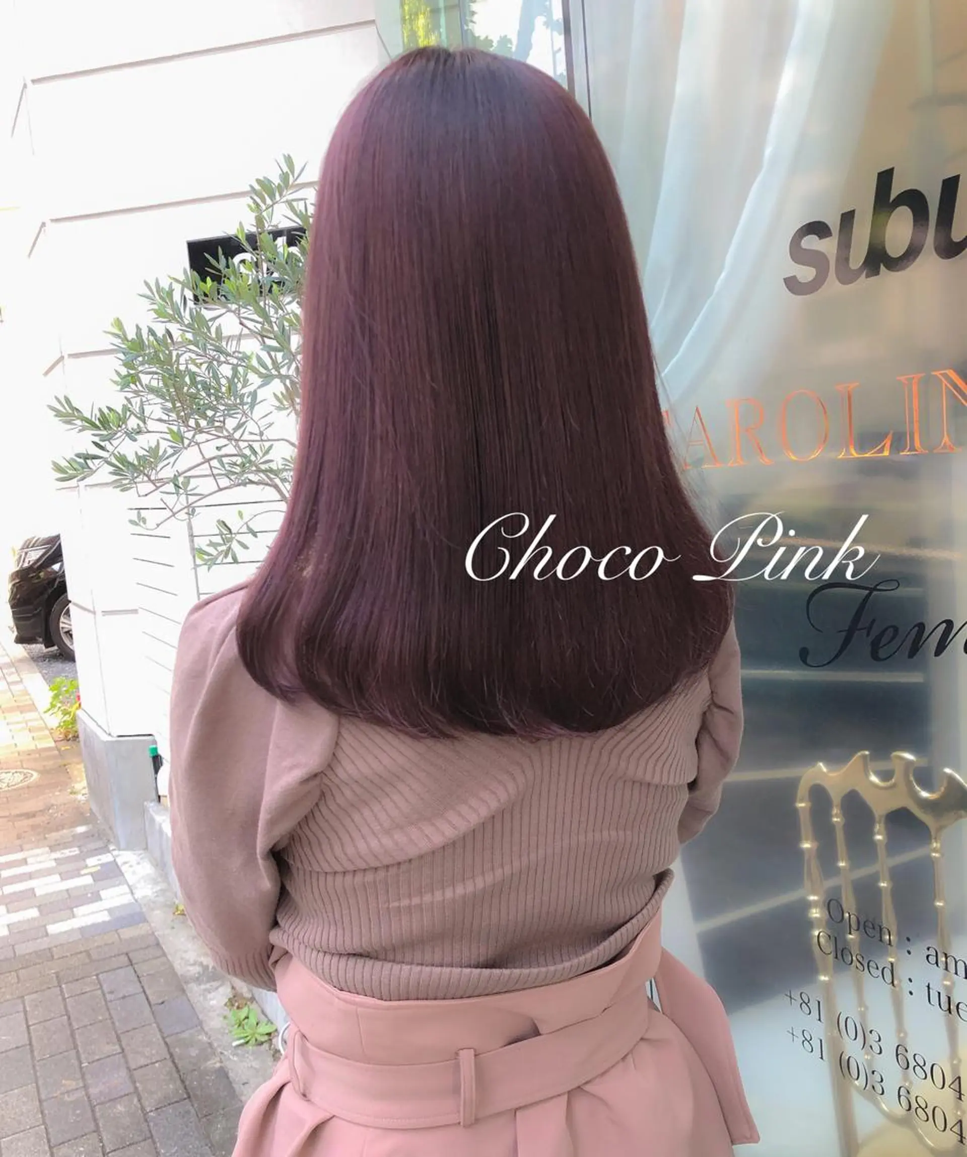 セミロング カラー ブリーチ ヘアカラー miyu /トレンド カラー×艶髪のヘアスタイル