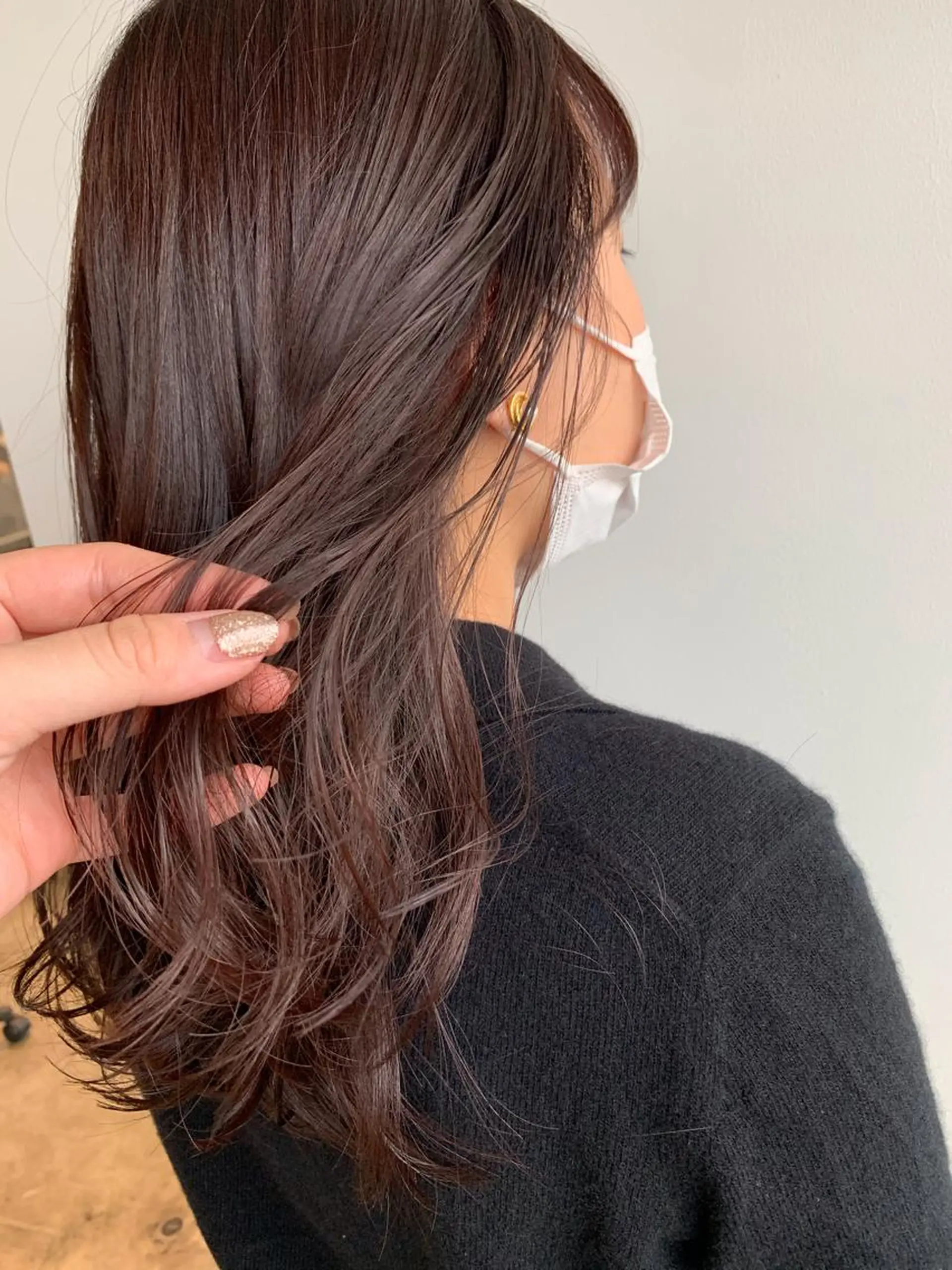 ロング カラー ベージュカラー🤎 鈴木サトミのヘアスタイル