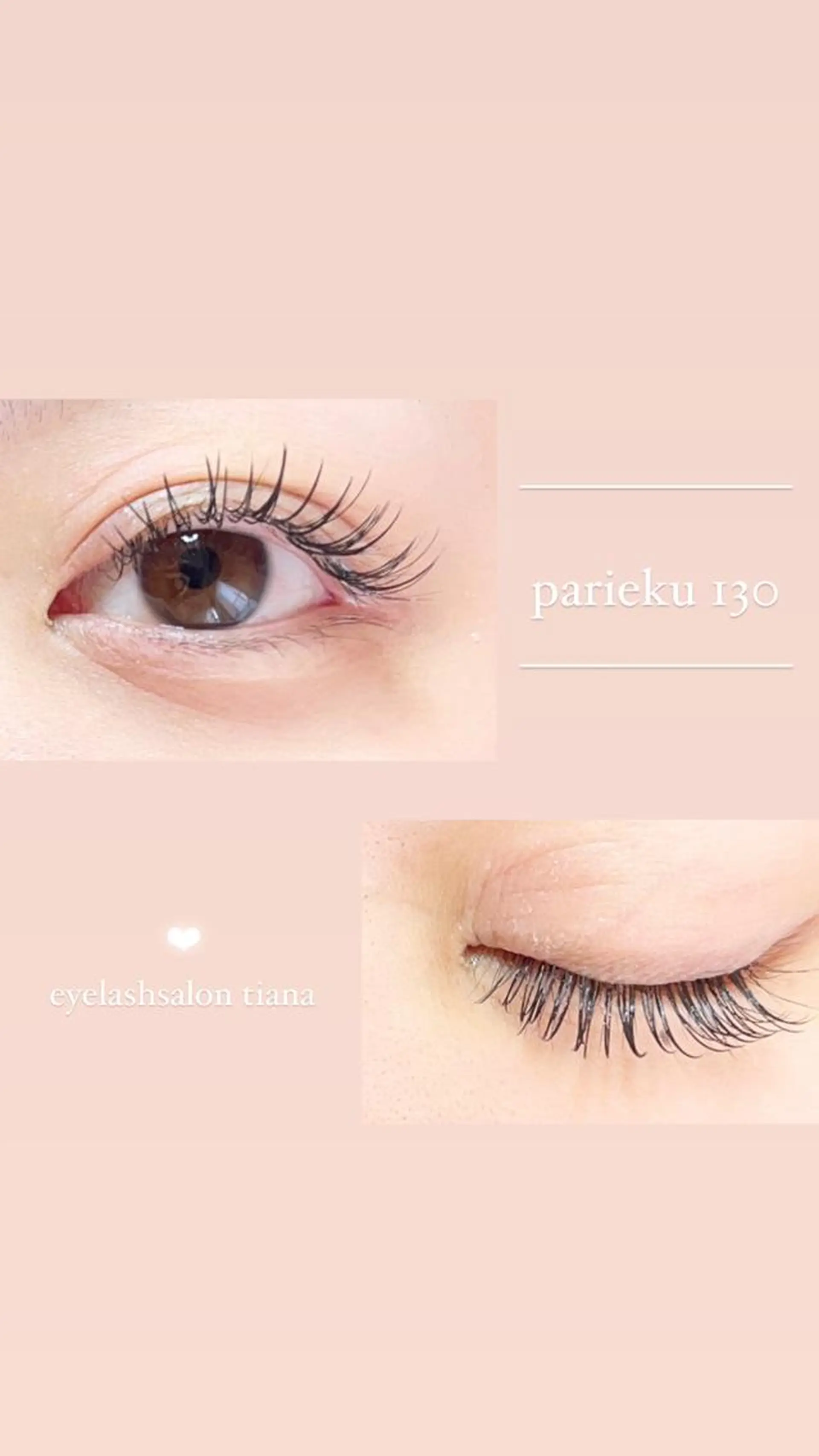 マツエク・マツパ アイブロウ マツエク ♡tiana juna˖ ࣪⊹のマツエク・マツパデザイン