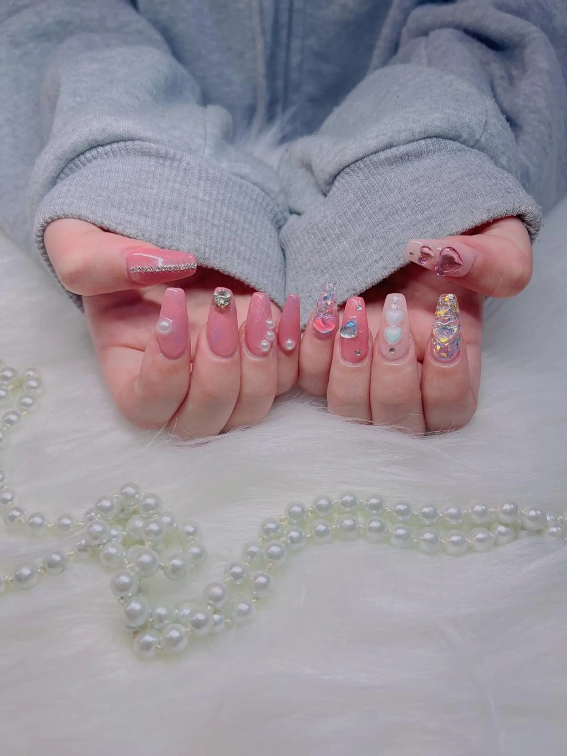 ネイル ハンドネイル Yu na💖🎀のネイルデザイン