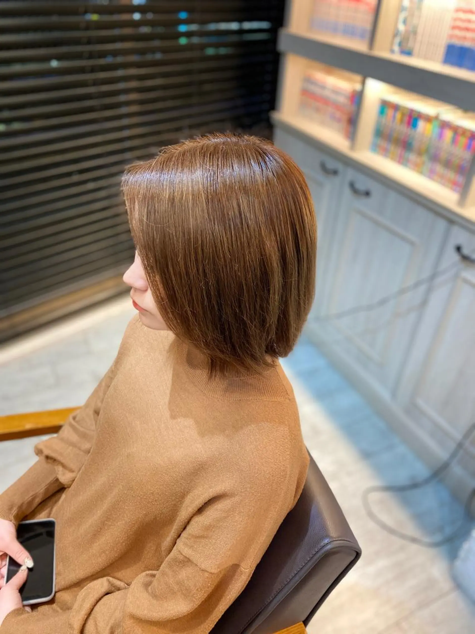 ショート カラー ヨシダ フミノリのヘアスタイル