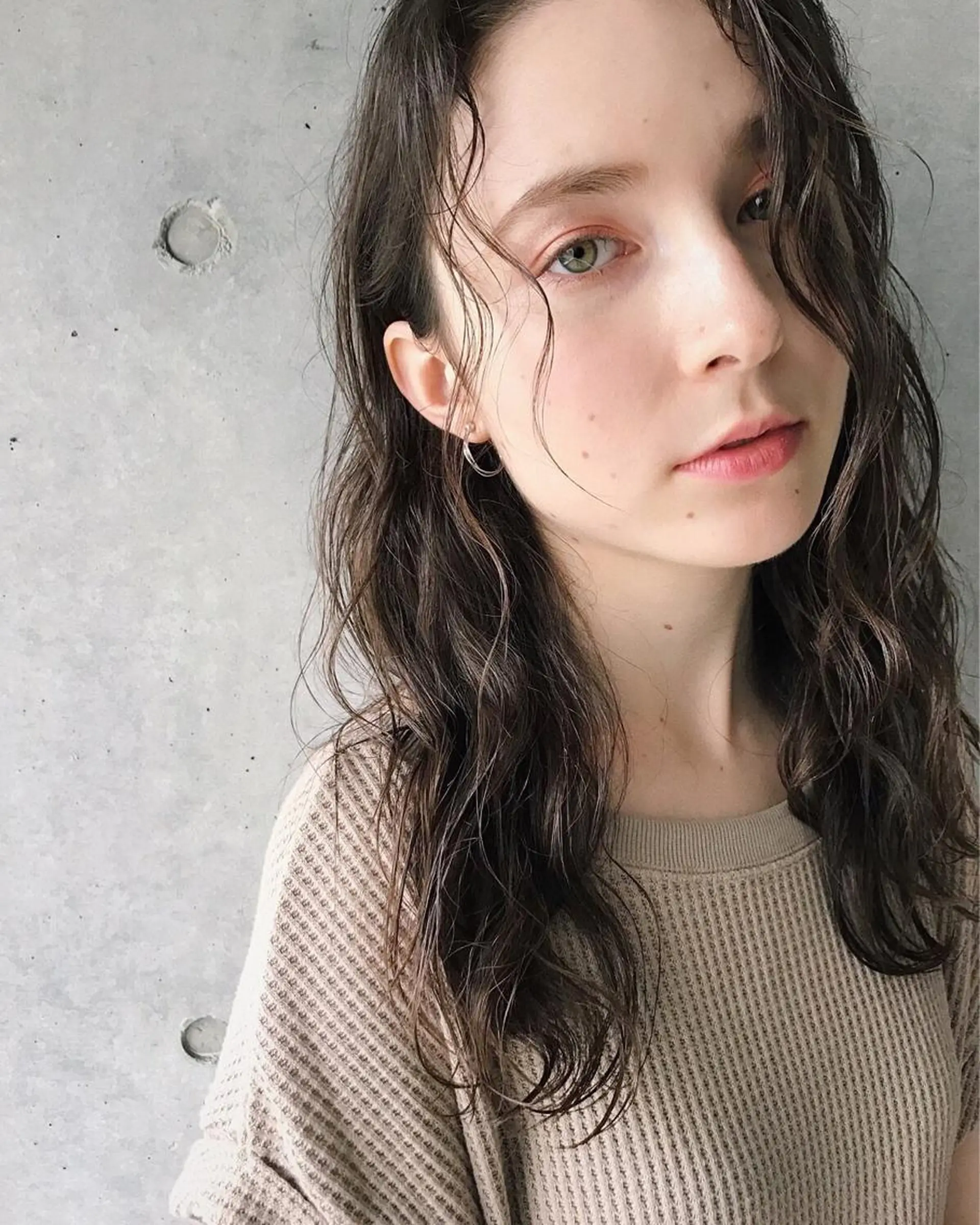 セミロング パーマ ヘアアレンジ セミロングパーマ GOTODAY SHAiRE   SALON　青山所属・松田 亮葉のヘアスタイル