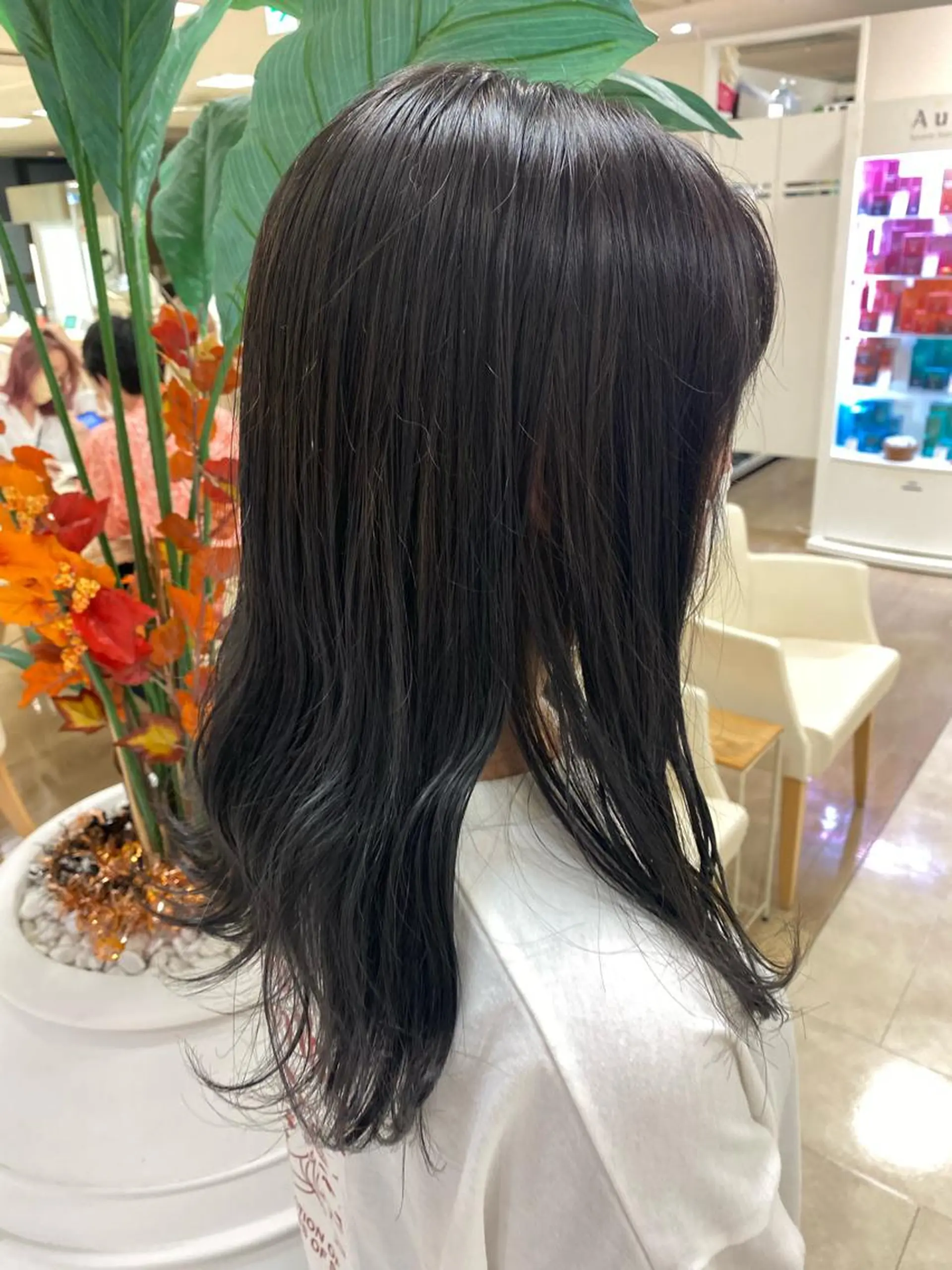 ロング カラー ヘアカラー トリートメント ヘアセット ハイトーン/ウルフ /レイヤー/坂野幸伸のヘアスタイル